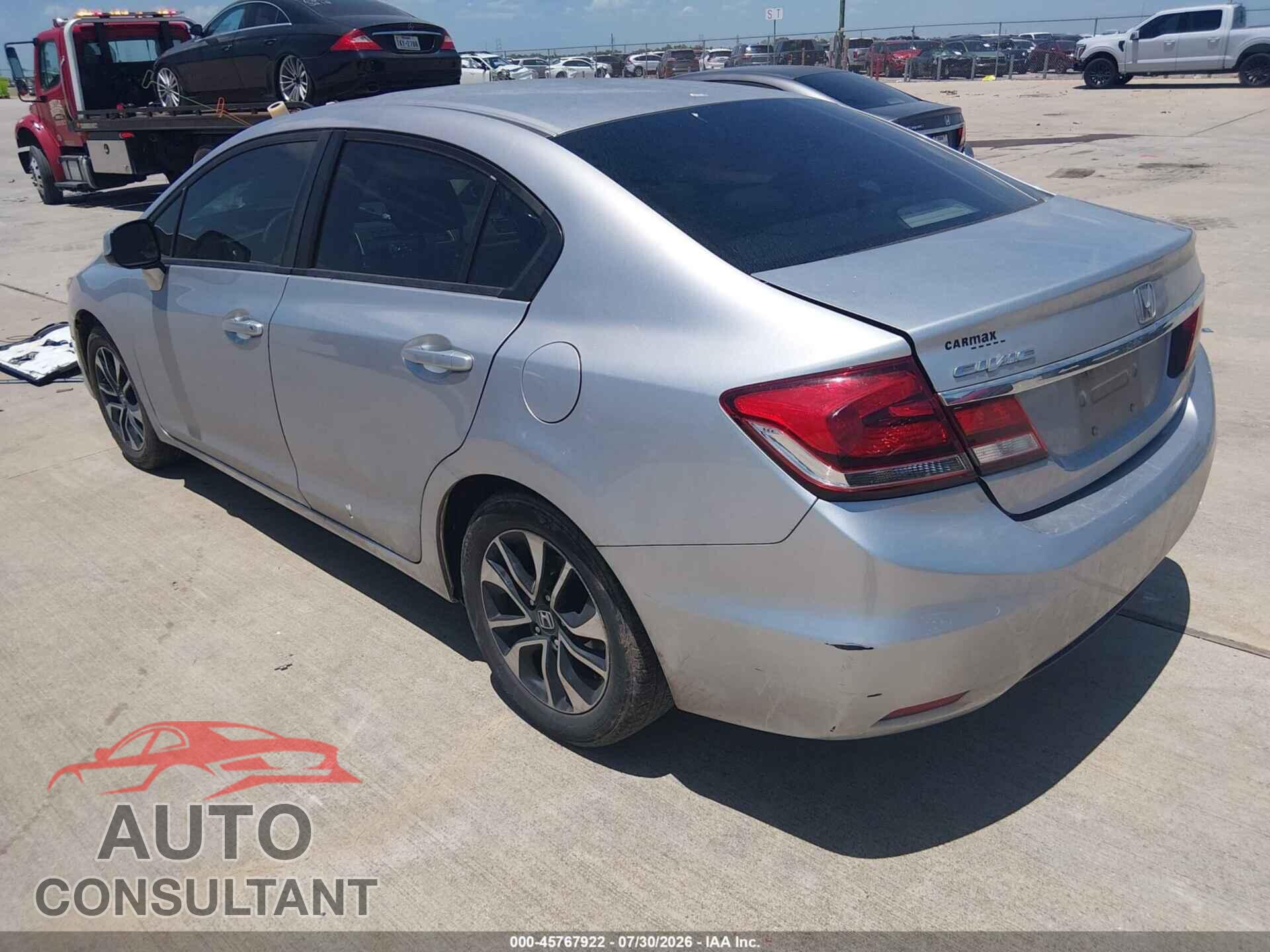 HONDA CIVIC 2013 - 19XFB2F94DE049530