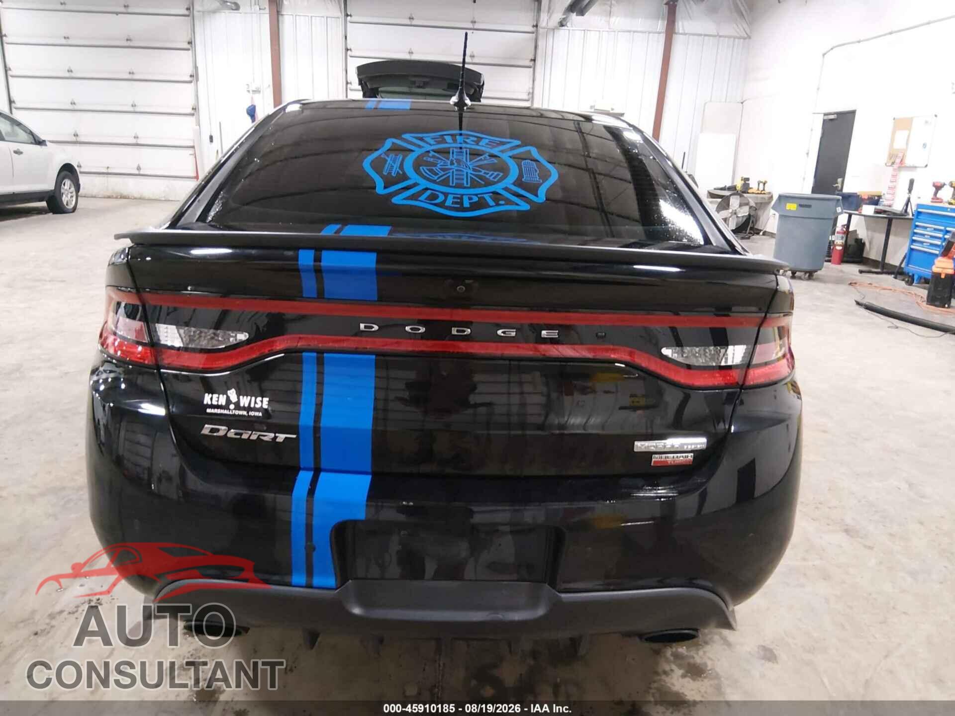 DODGE DART 2013 - 1C3CDFCH6DD320805
