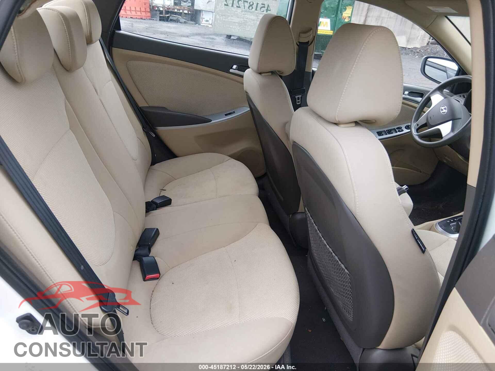 HYUNDAI ACCENT 2013 - KMHCT4AE0DU496076