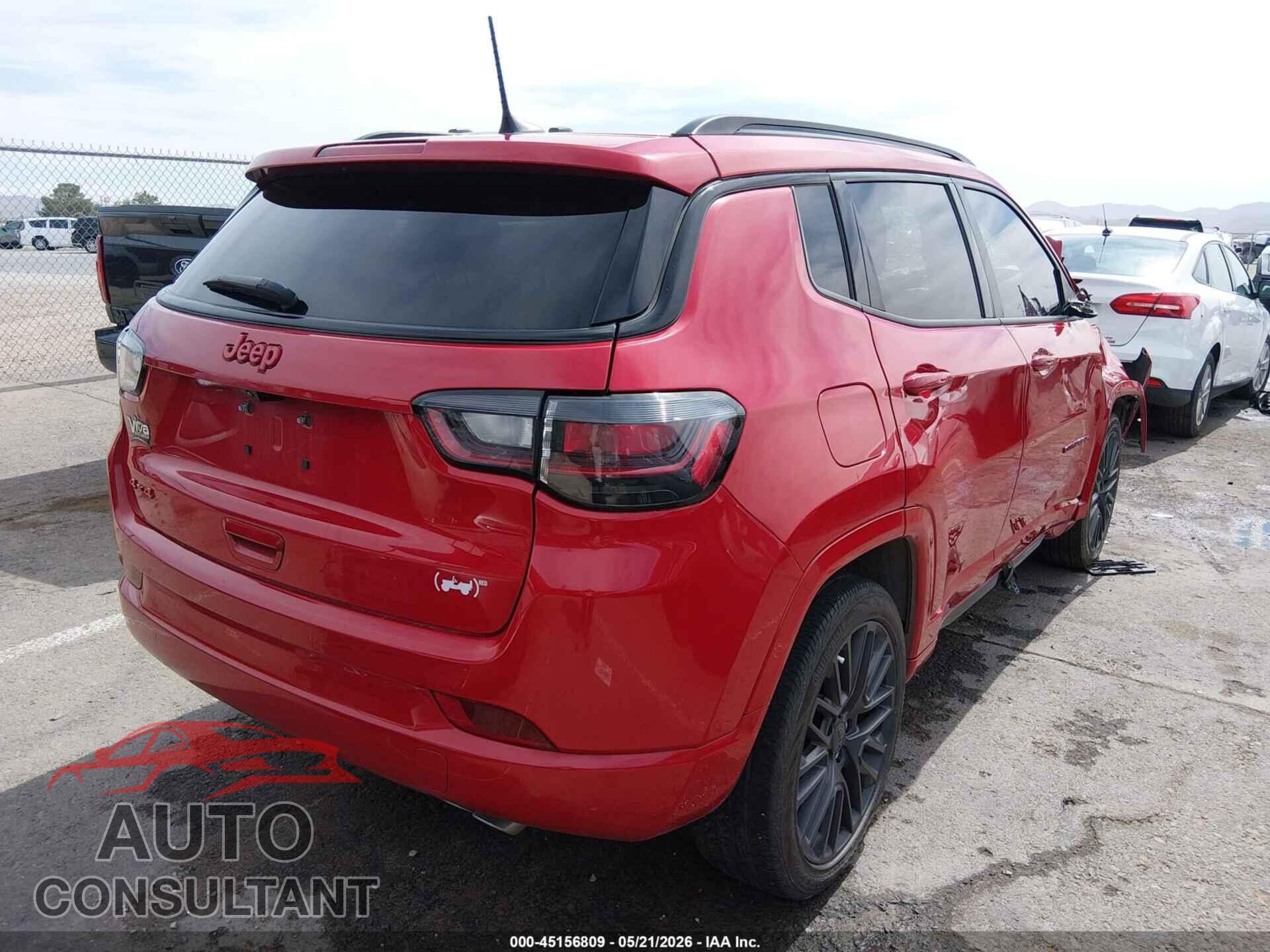 JEEP COMPASS 2022 - 3C4NJDCB8NT206457