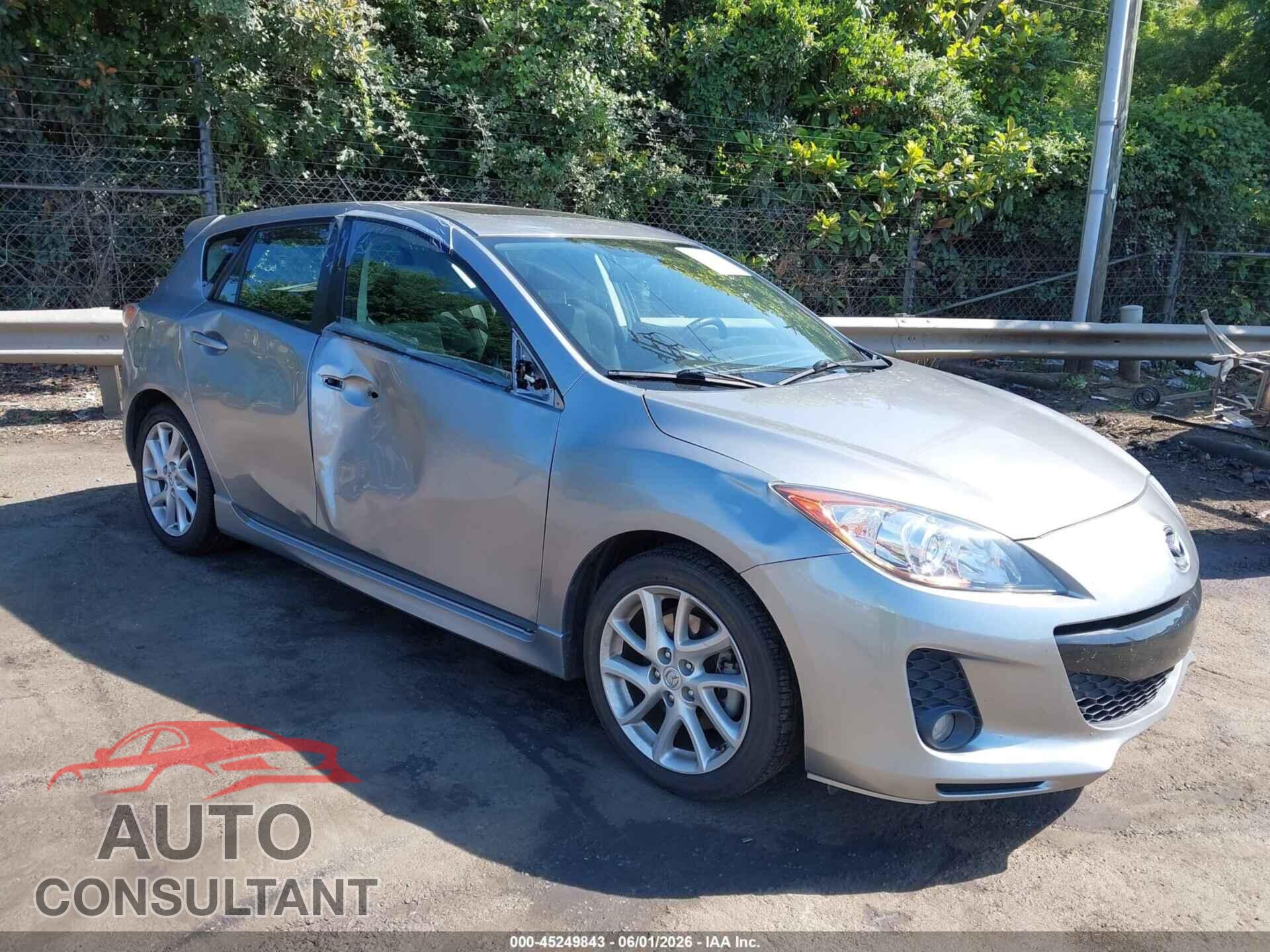 MAZDA MAZDA3 2012 - JM1BL1L51C1513608