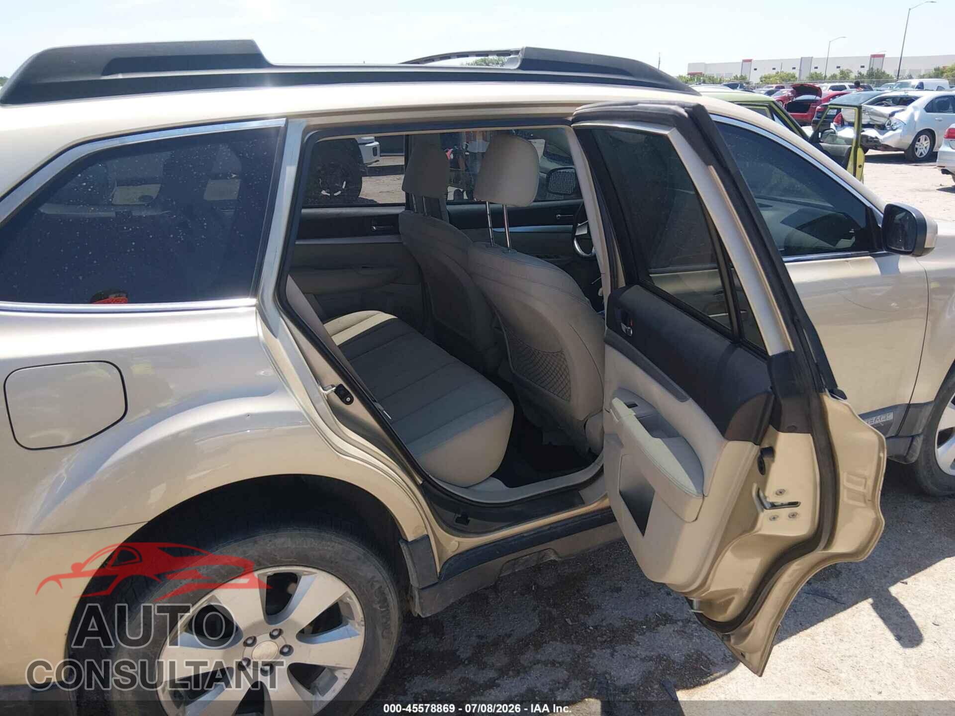 SUBARU OUTBACK 2010 - 4S4BRCCC3A3322018