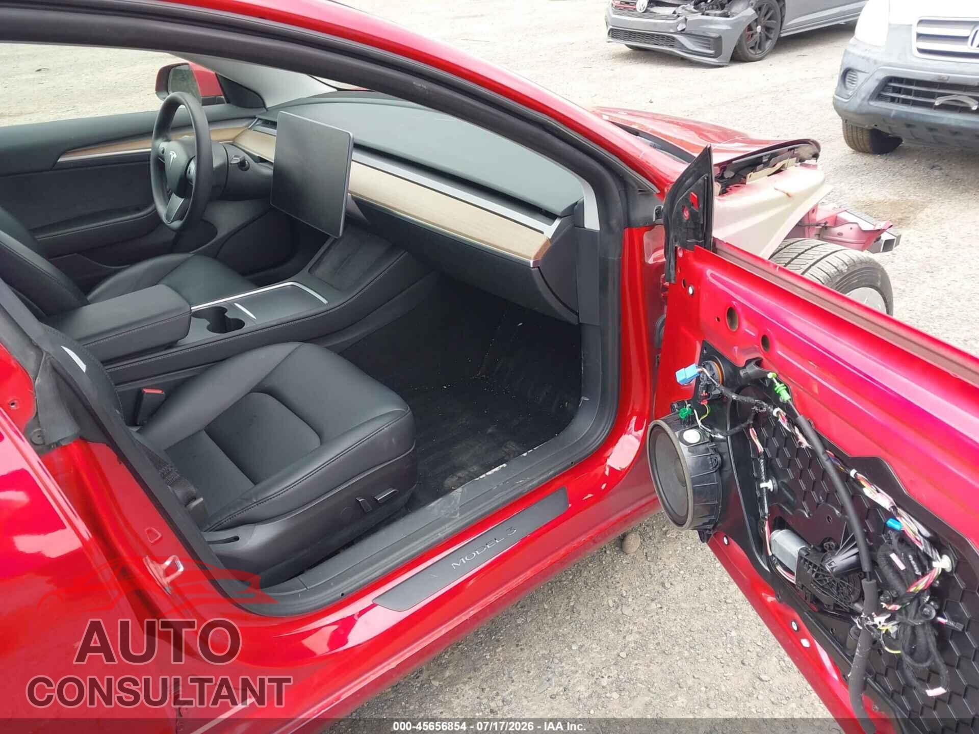 TESLA MODEL 3 2022 - 5YJ3E1EA6NF359304