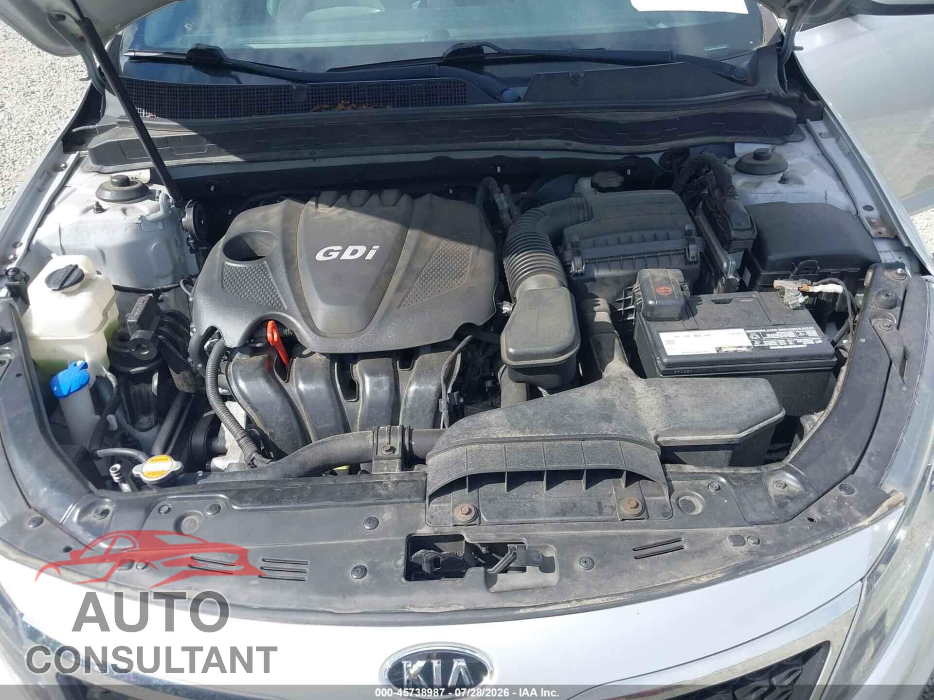 KIA OPTIMA 2012 - 5XXGN4A72CG061680