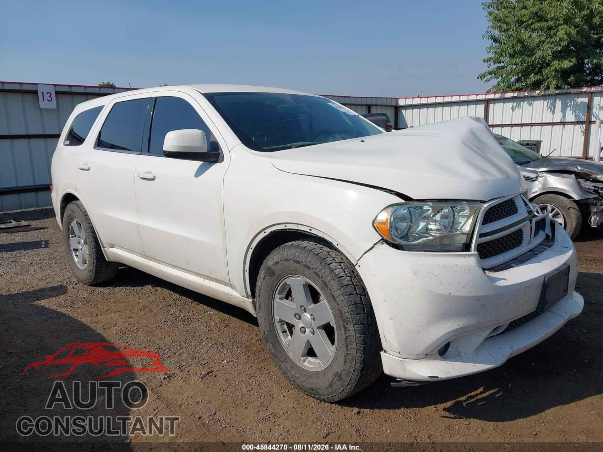 DODGE DURANGO 2012 - 1C4SDJCT9CC337827