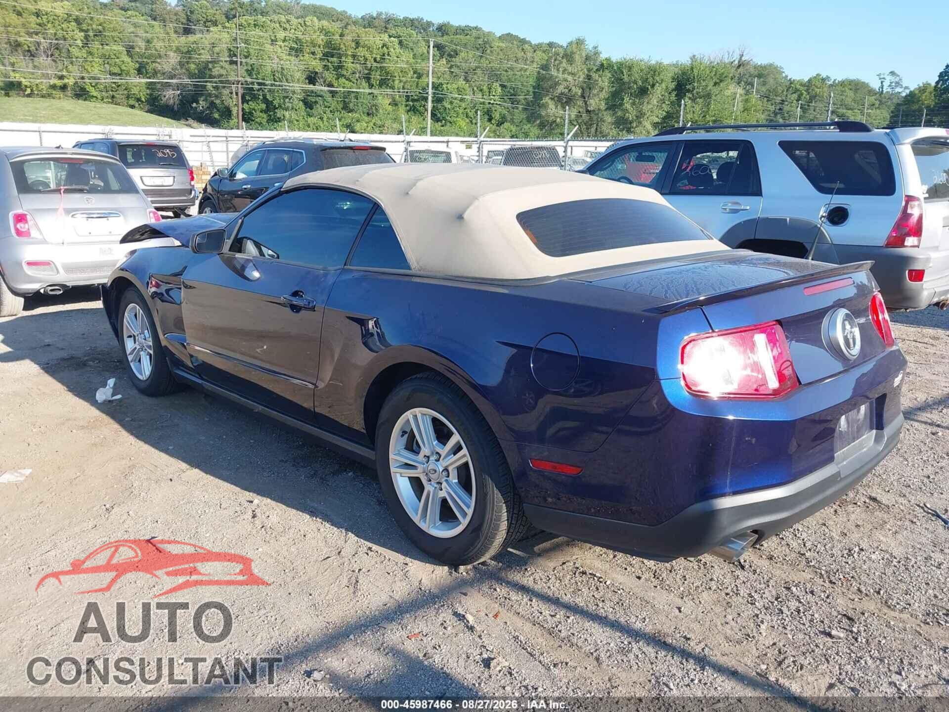 FORD MUSTANG 2012 - 1ZVBP8EM7C5257823