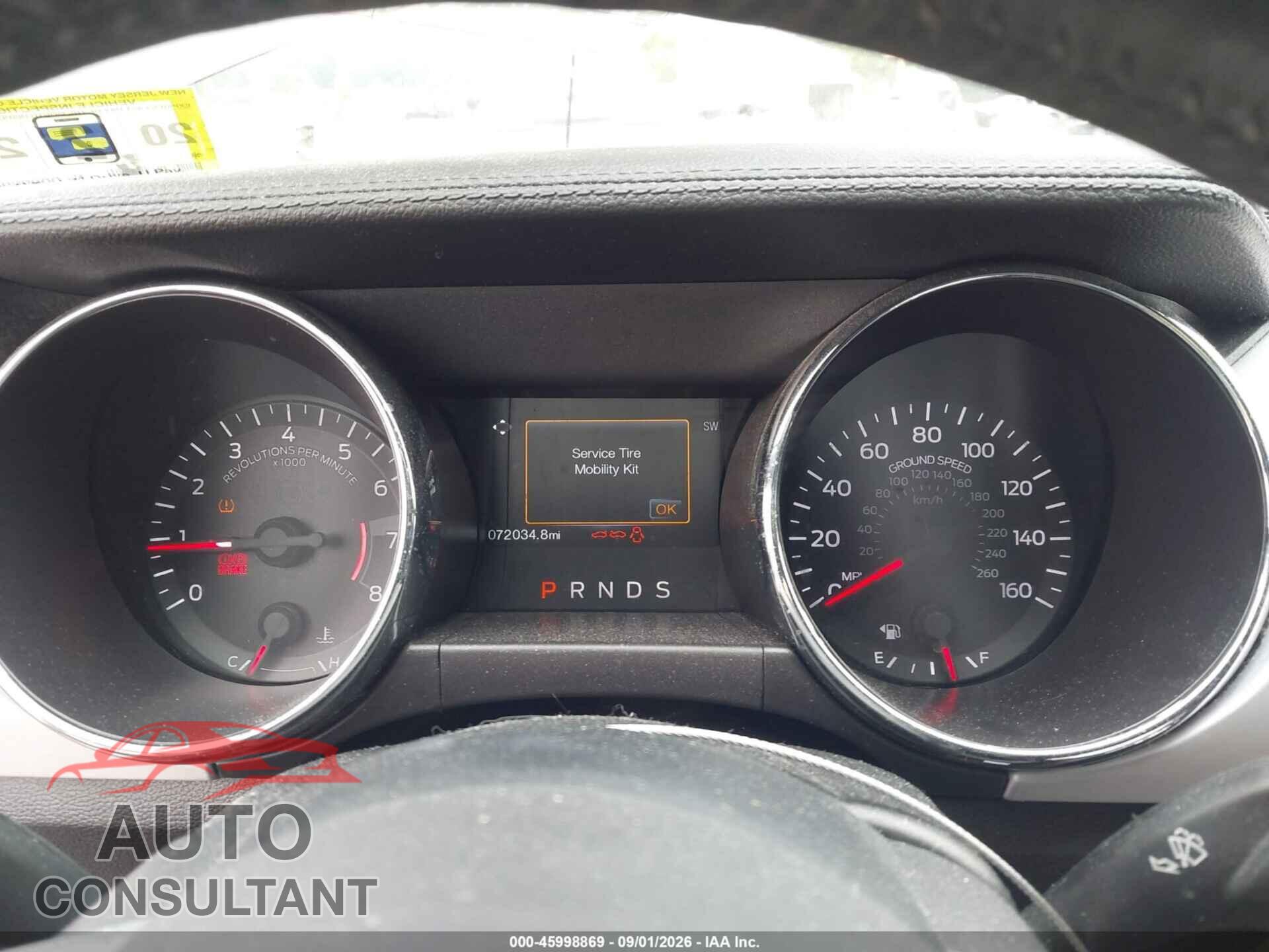 FORD MUSTANG 2015 - 1FA6P8TH2F5411150
