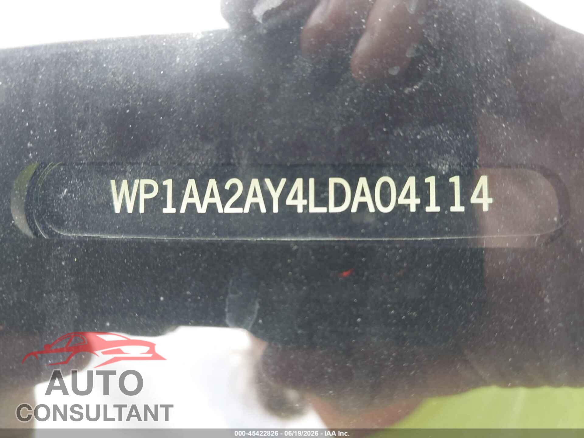 PORSCHE CAYENNE 2020 - WP1AA2AY4LDA04114