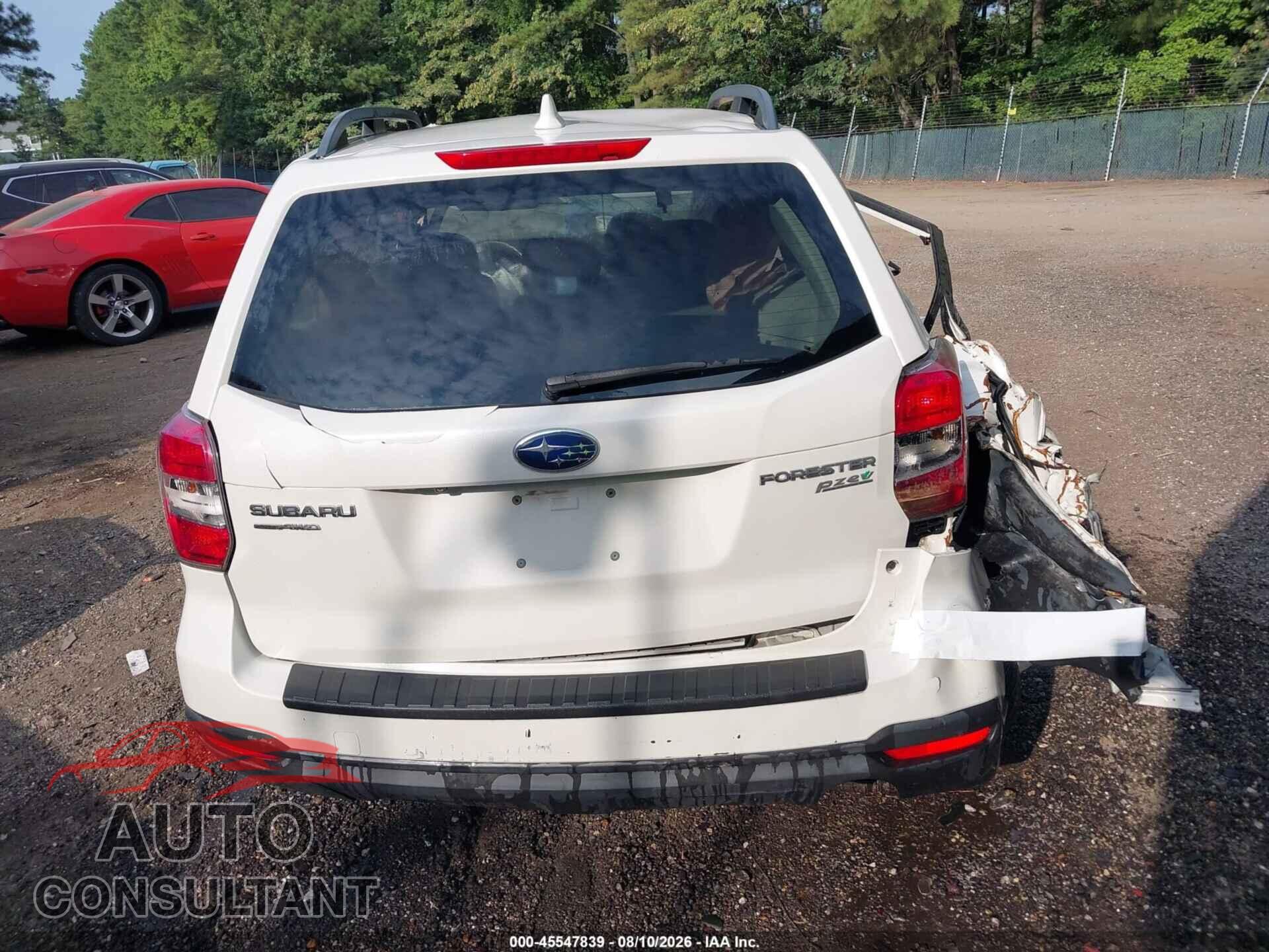 SUBARU FORESTER 2016 - JF2SJADC9GH403908