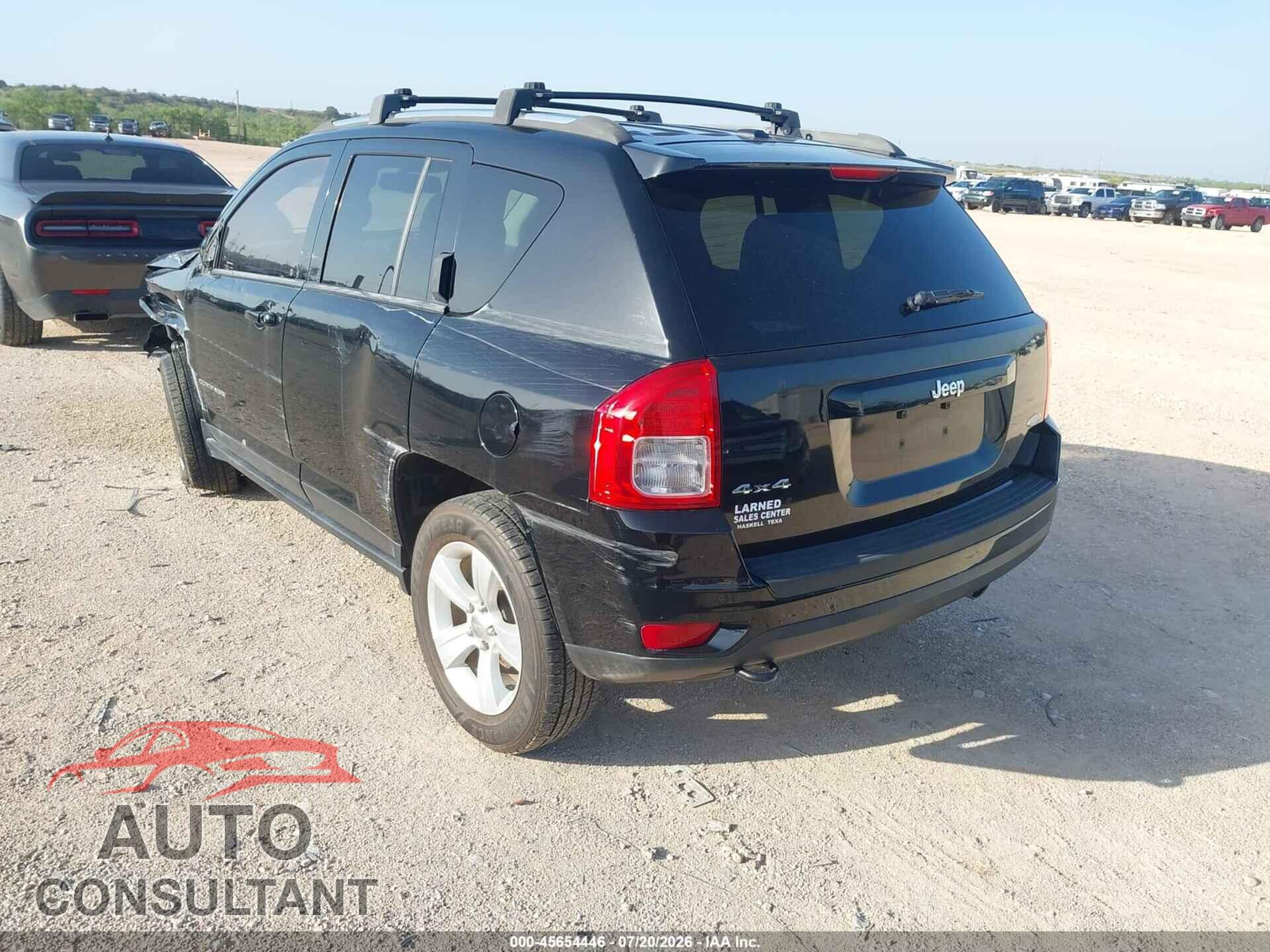 JEEP COMPASS 2013 - 1C4NJDEB3DD280287