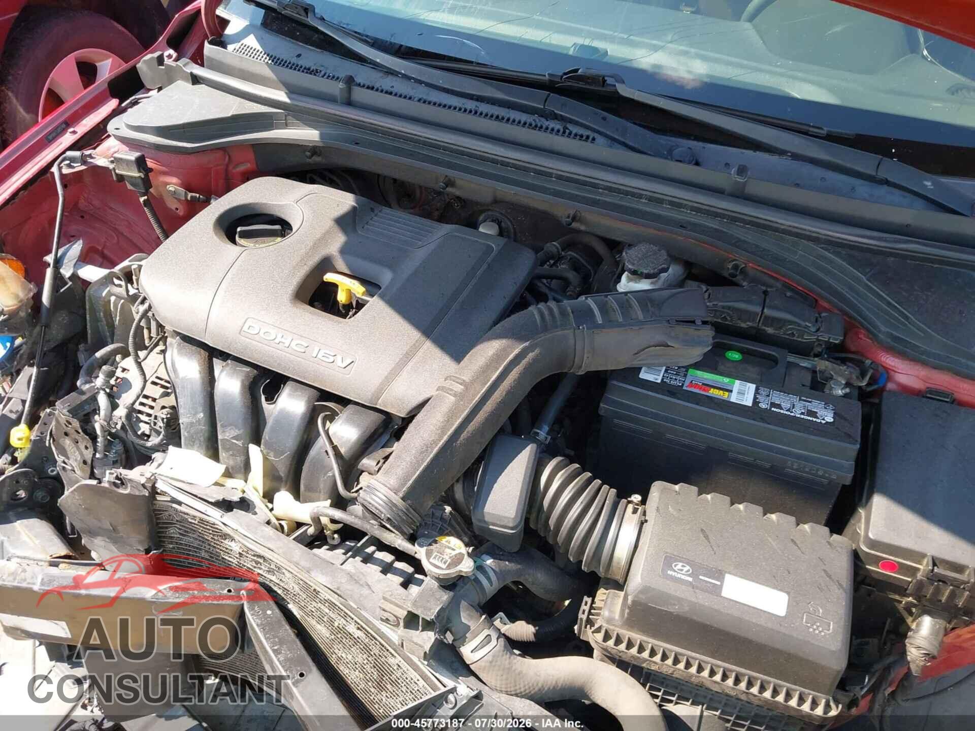 HYUNDAI ELANTRA 2018 - 5NPD84LF5JH257404