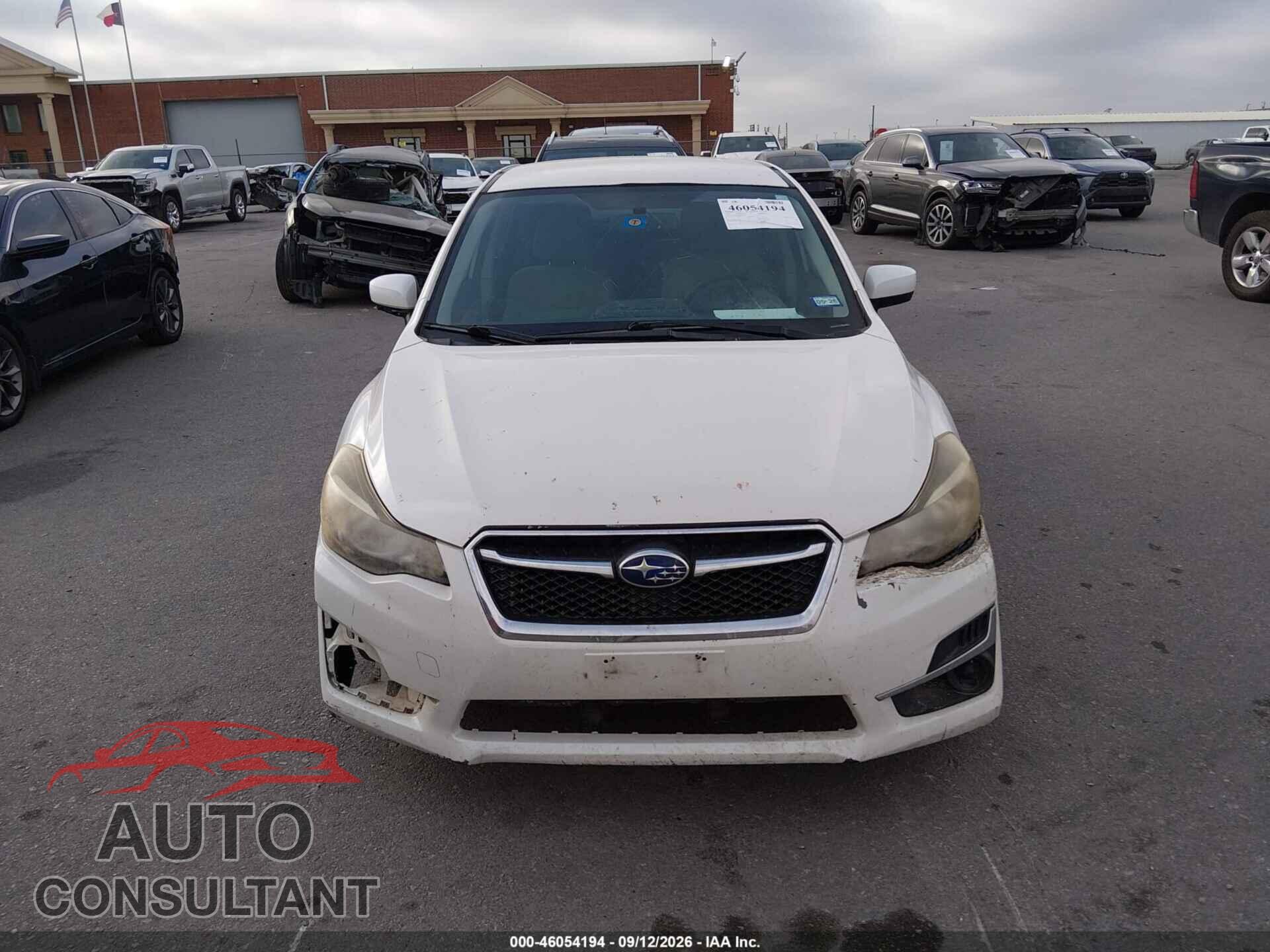 SUBARU IMPREZA 2016 - JF1GPAB6XG8224461