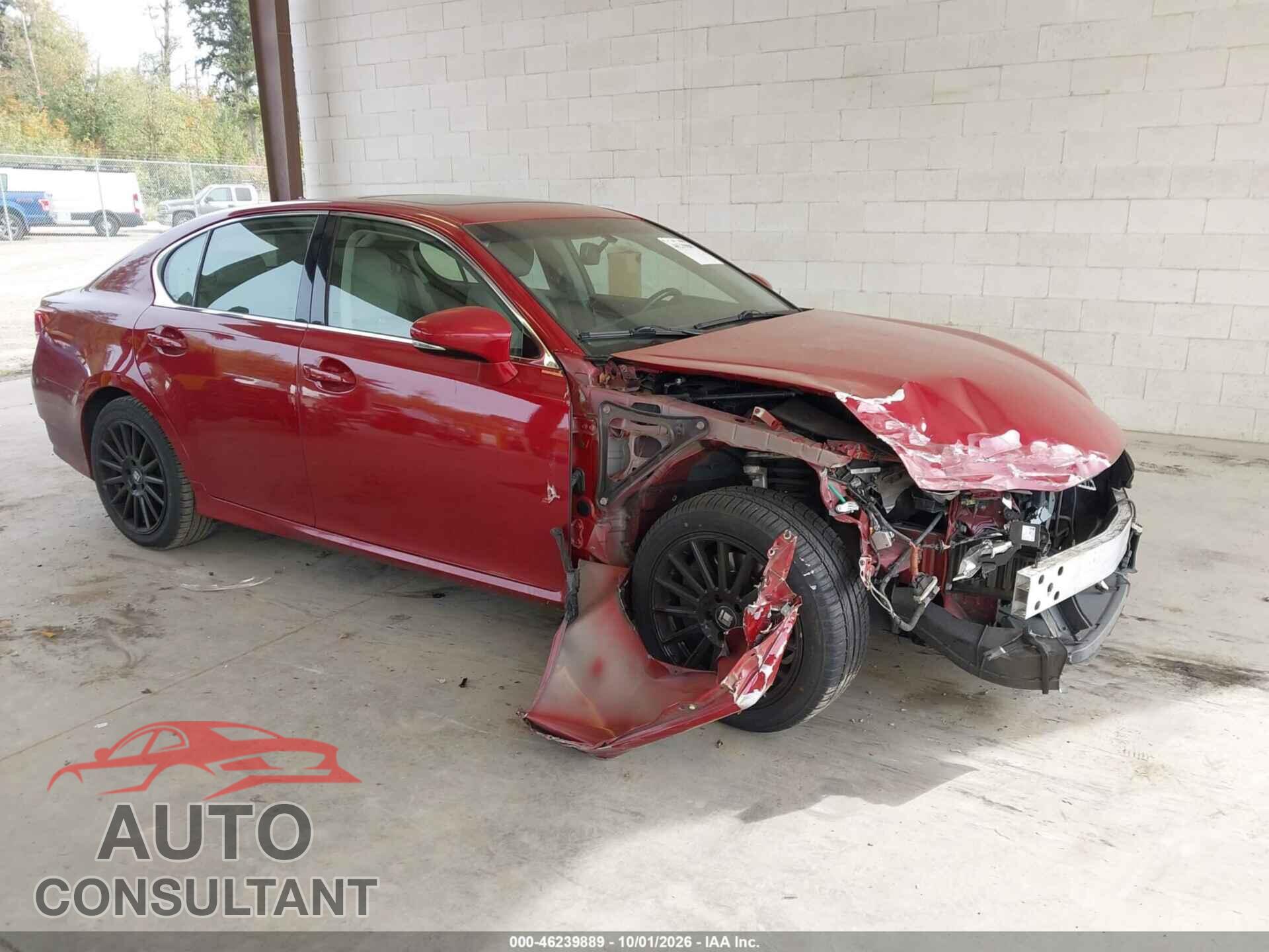 LEXUS GS 350 2013 - JTHBE1BL7D5004187