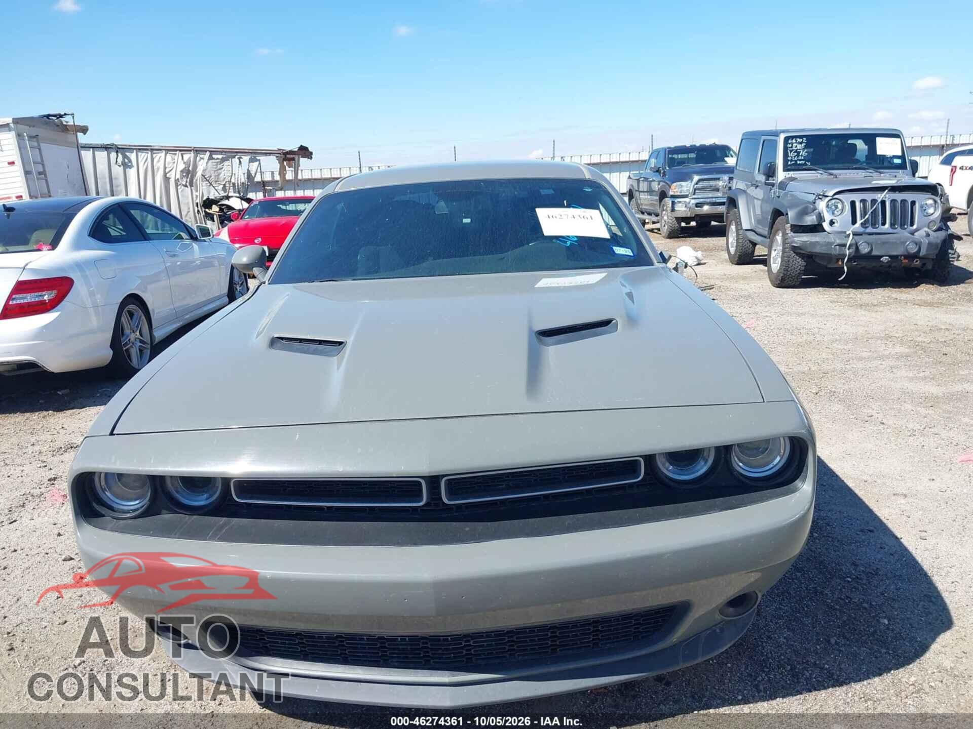DODGE CHALLENGER 2019 - 2C3CDZAG3KH668721