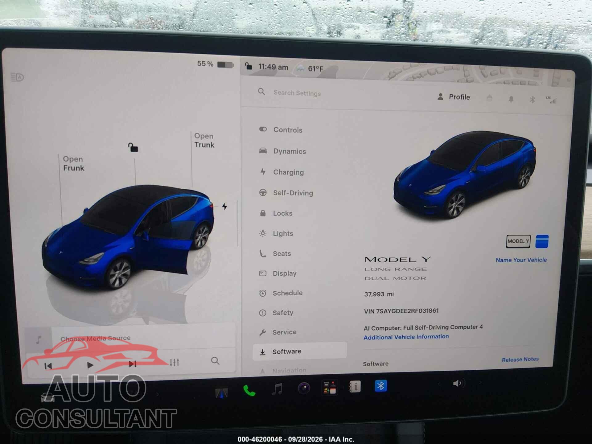 TESLA MODEL Y 2024 - 7SAYGDEE2RF031861