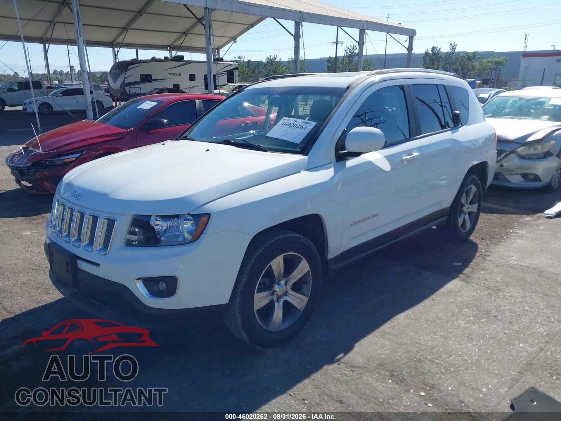 JEEP COMPASS 2017 - 1C4NJDEB2HD171728