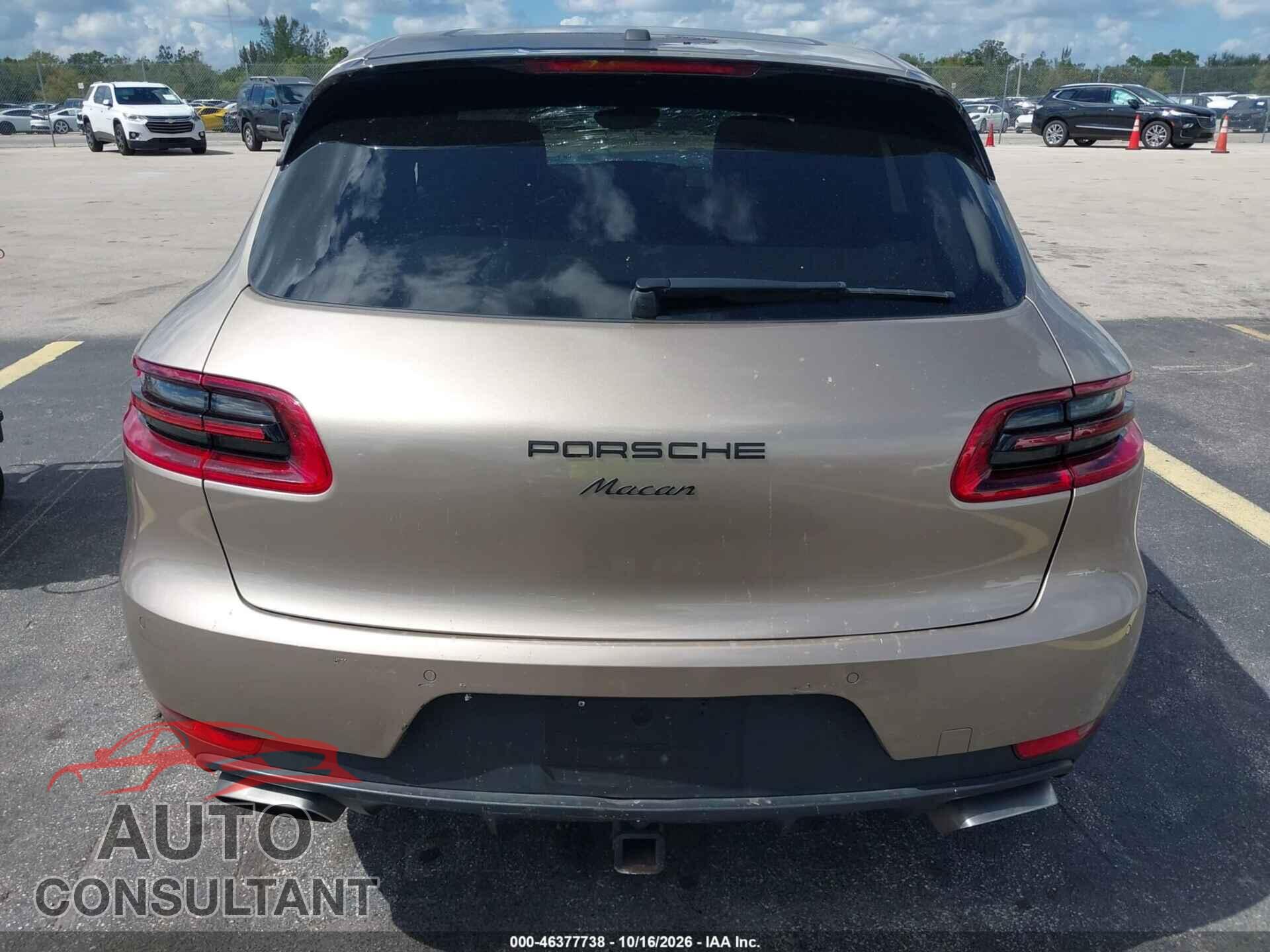 PORSCHE MACAN 2017 - WP1AA2A52HLB04859