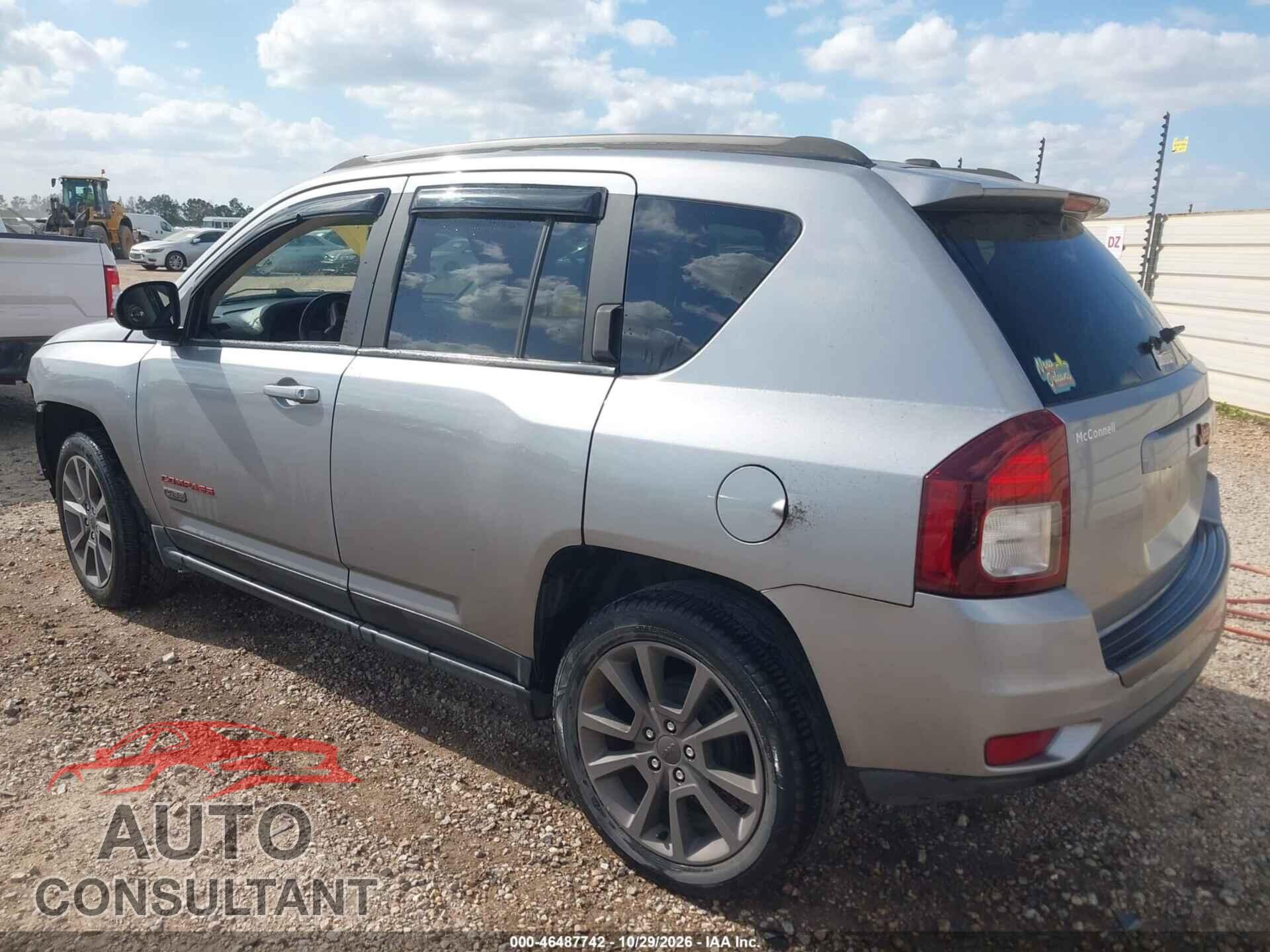 JEEP COMPASS 2017 - 1C4NJCBB4HD187170