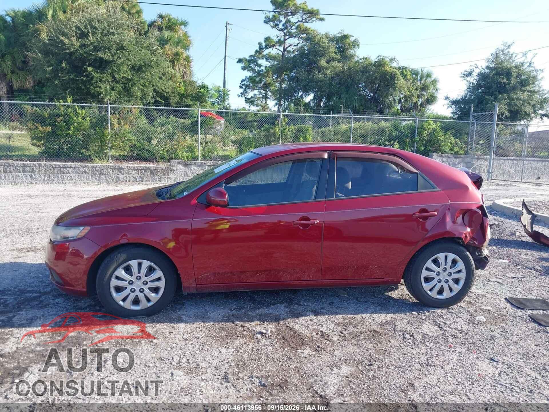 KIA FORTE 2011 - KNAFU4A26B5410486