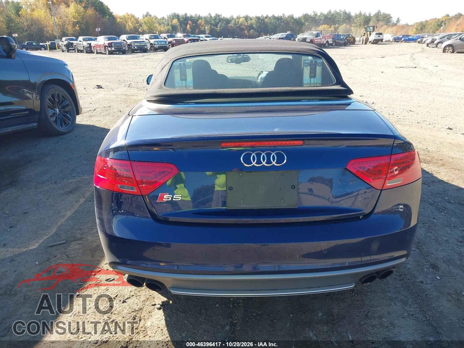 AUDI S5 2014 - WAUCGAFH3EN002876