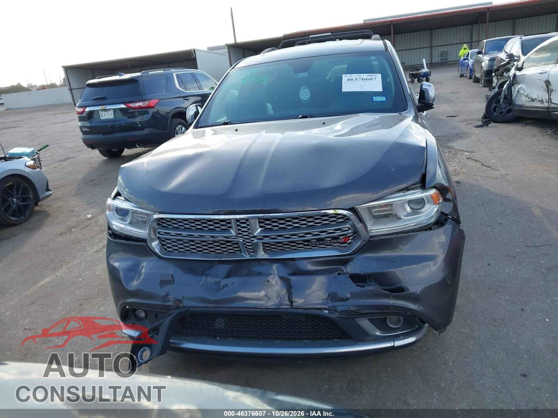 DODGE DURANGO 2016 - 1C4RDHAG9GC459638