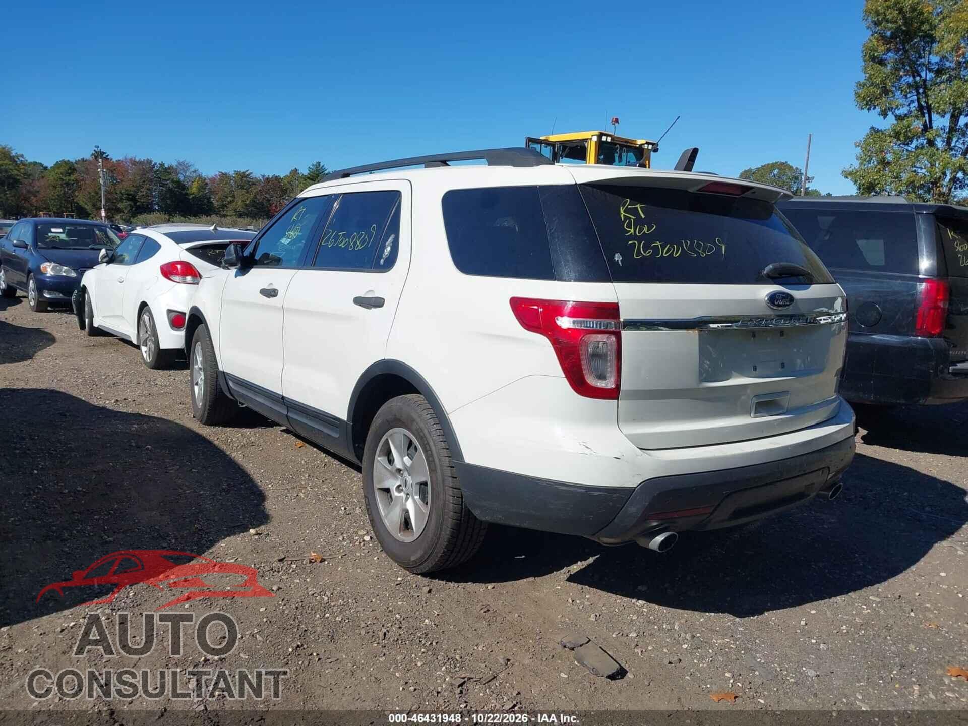 FORD EXPLORER 2011 - 1FMHK7B85BGA08027