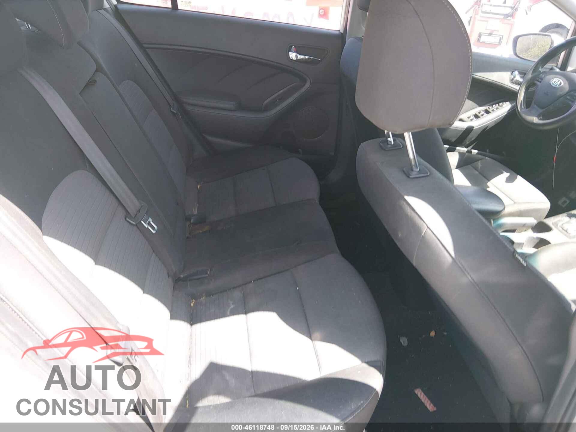 KIA FORTE 2015 - KNAFX4A60F5284545