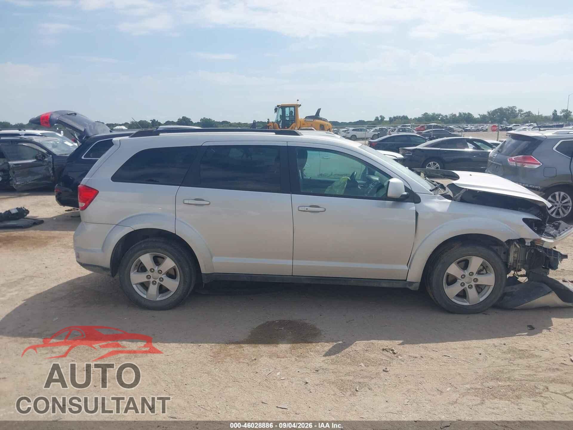 DODGE JOURNEY 2012 - 3C4PDDBG8CT396867