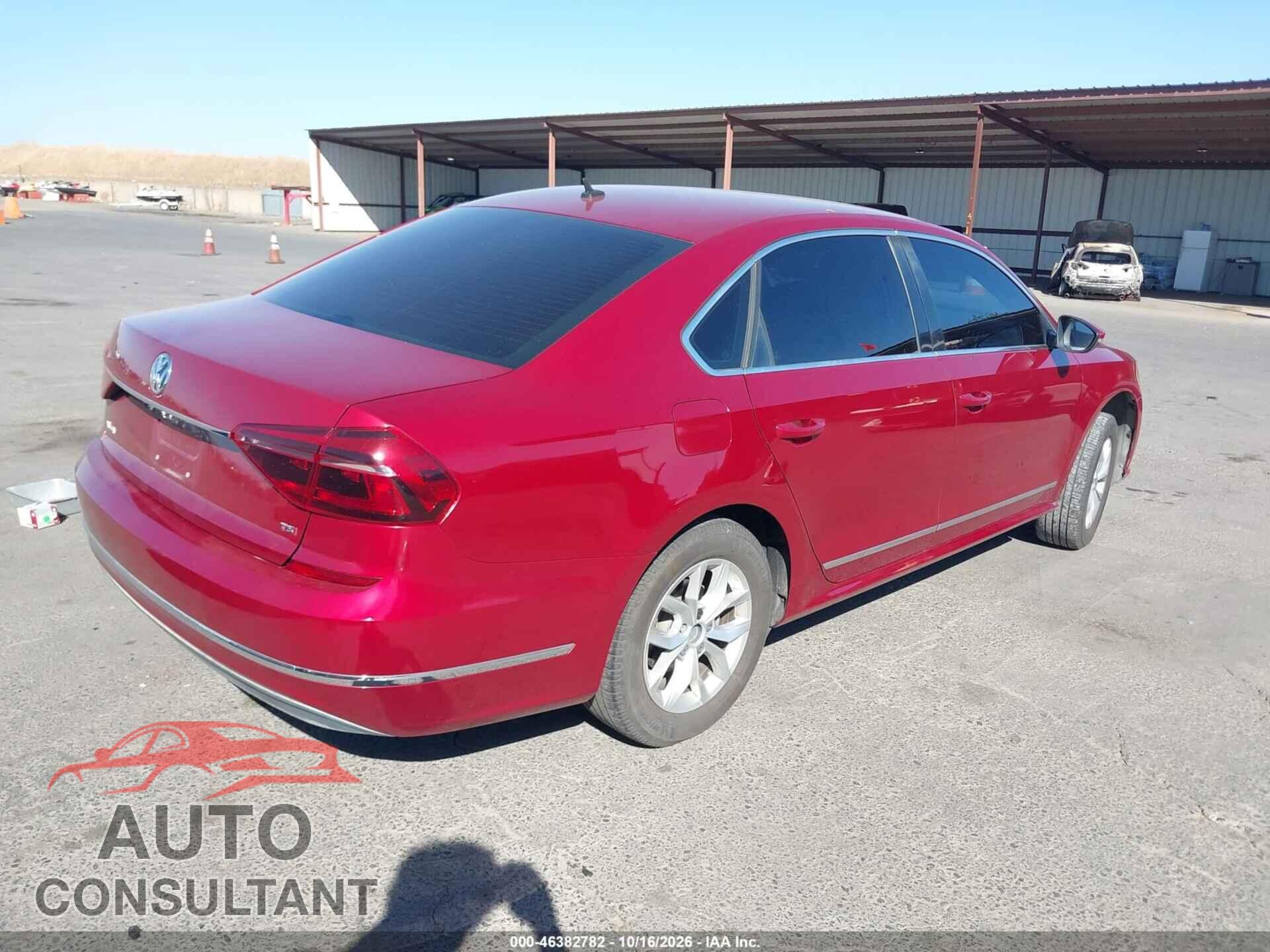 VOLKSWAGEN PASSAT 2017 - 1VWAT7A3XHC019952