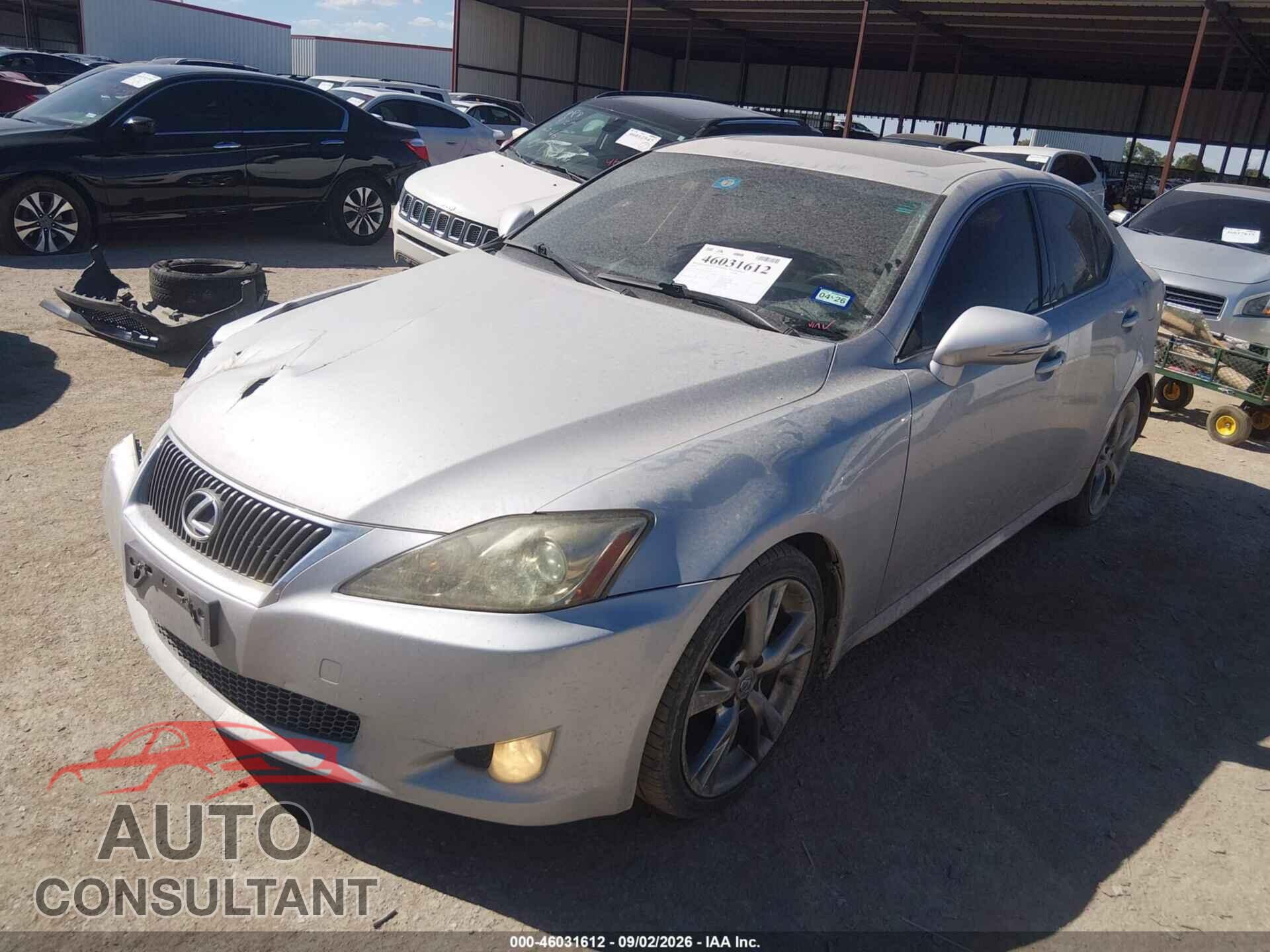 LEXUS IS 250 2010 - JTHBF5C24A5122106