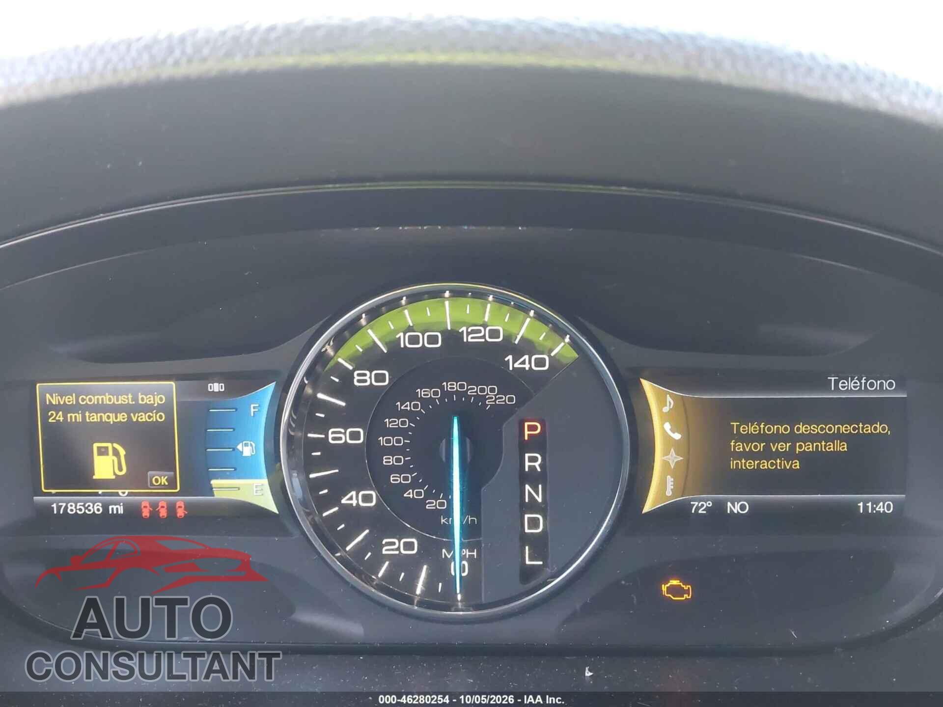 FORD EDGE 2012 - 2FMDK3K92CBA07796
