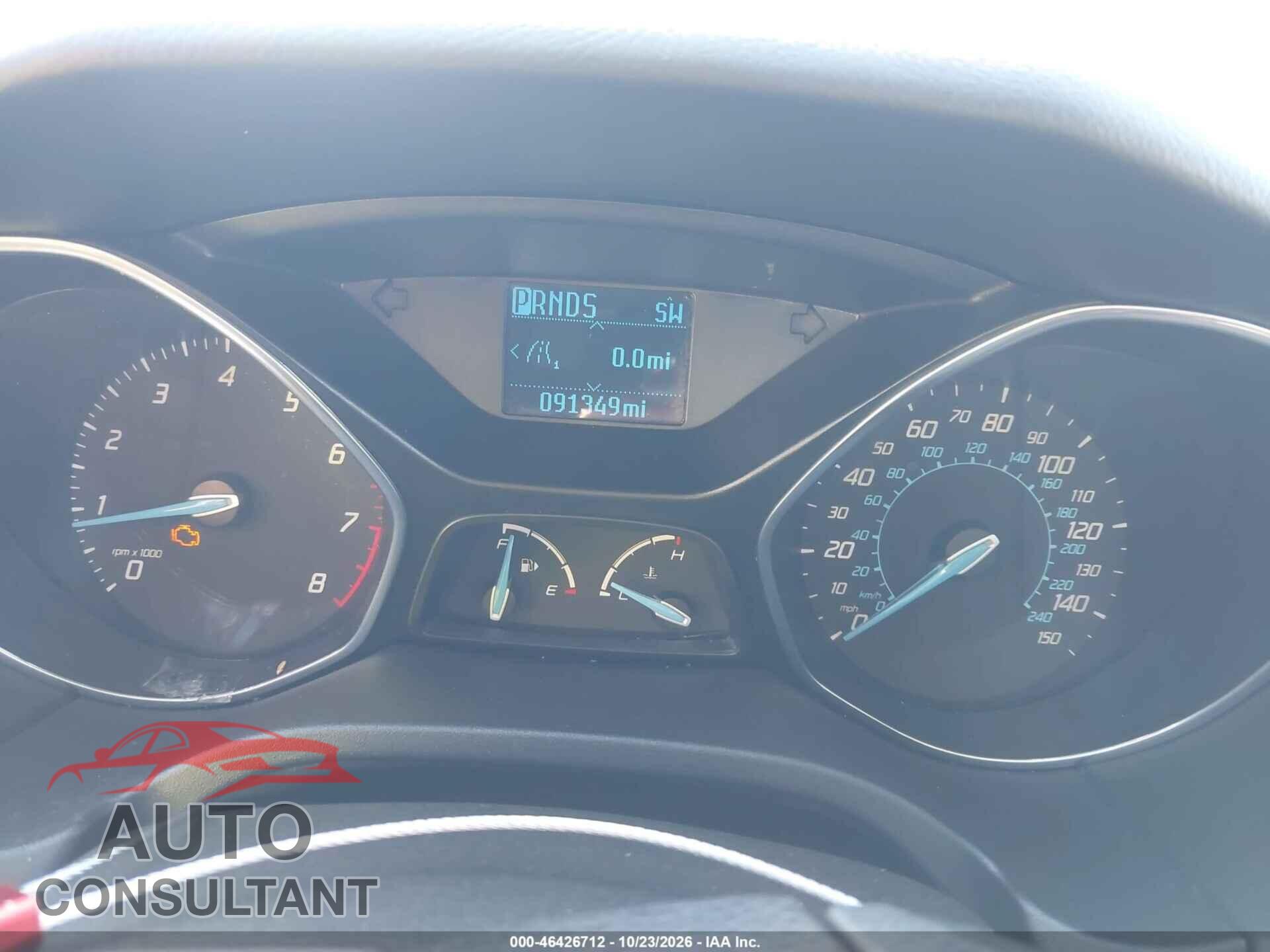FORD FOCUS 2012 - 1FAHP3F2XCL255305