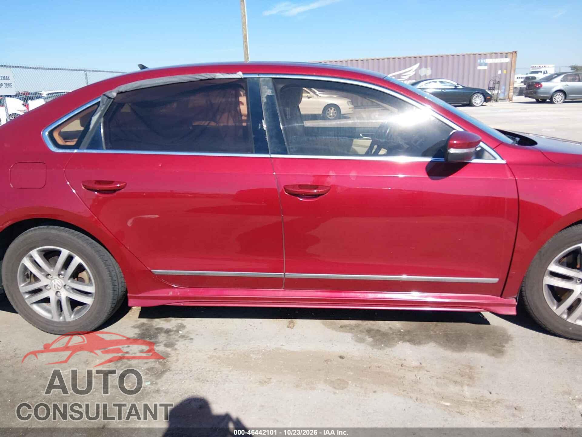 VOLKSWAGEN PASSAT 2015 - 1VWCM7A37FC006840