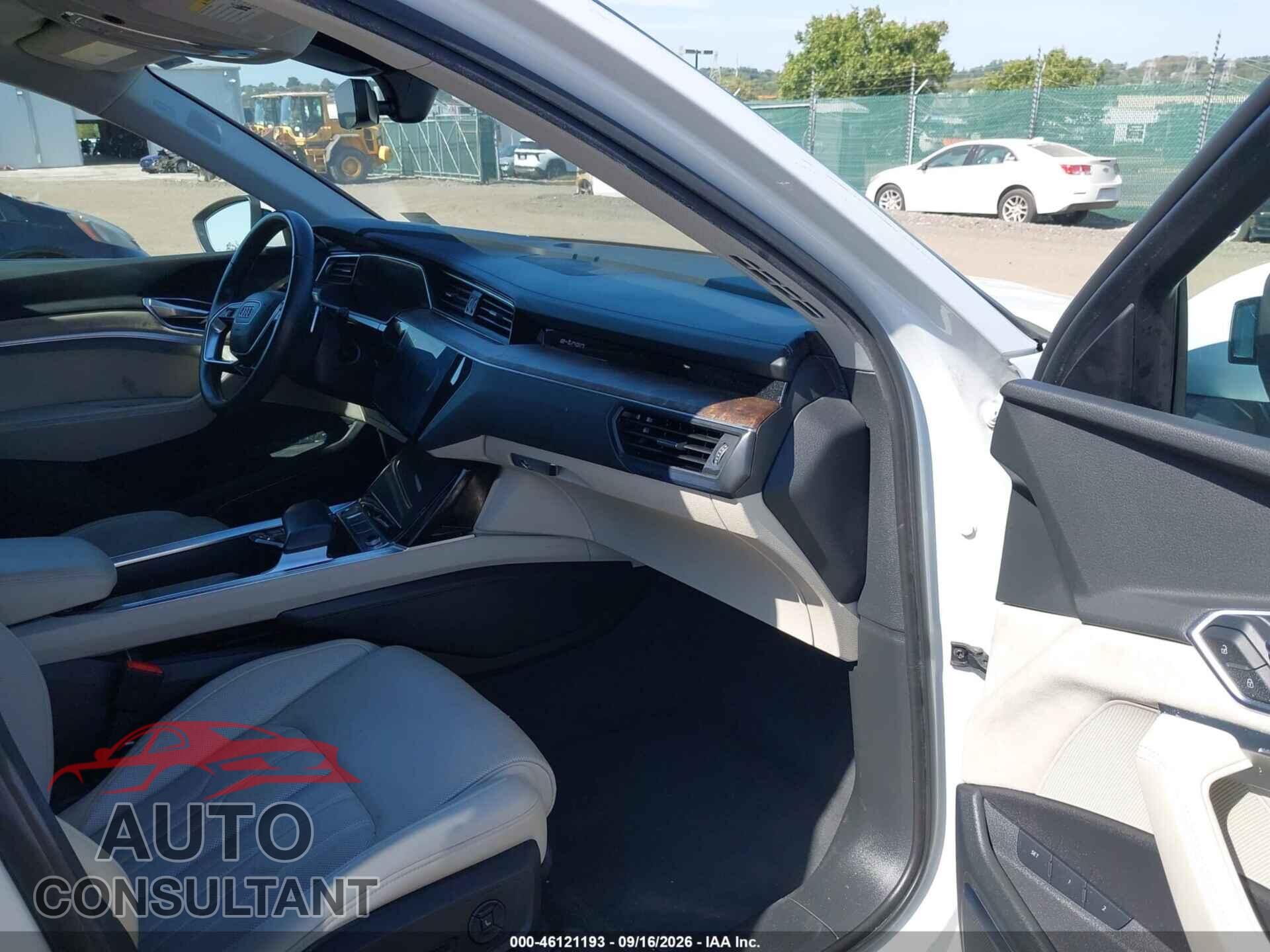 AUDI E-TRON 2019 - WA1VAAGE3KB006032