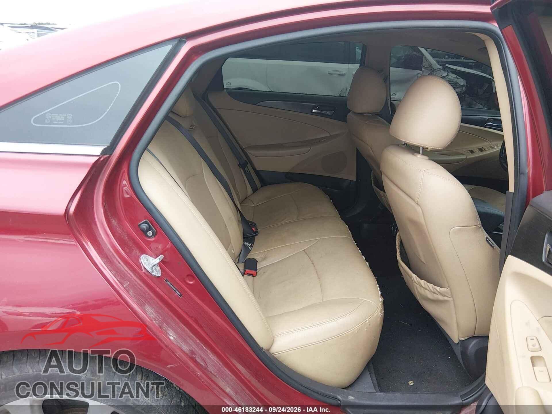 HYUNDAI SONATA 2012 - 5NPEC4AC8CH323085