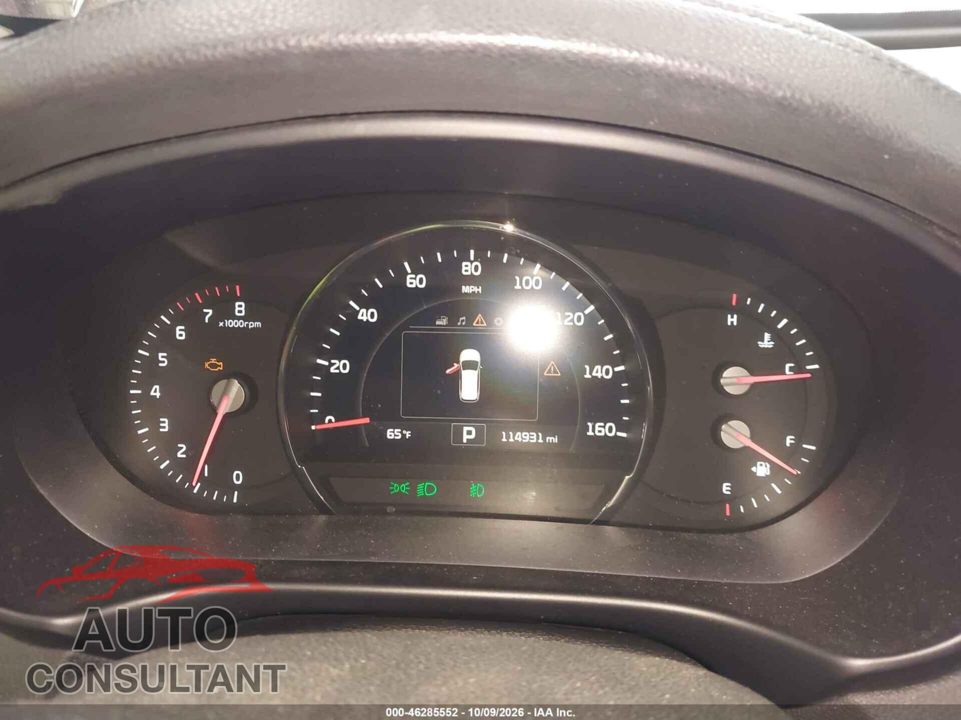 KIA SORENTO 2017 - 5XYPHDA51HG298525
