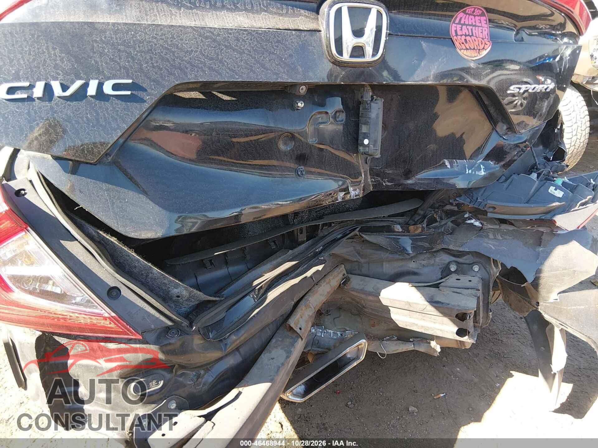 HONDA CIVIC 2019 - 19XFC2F86KE011122