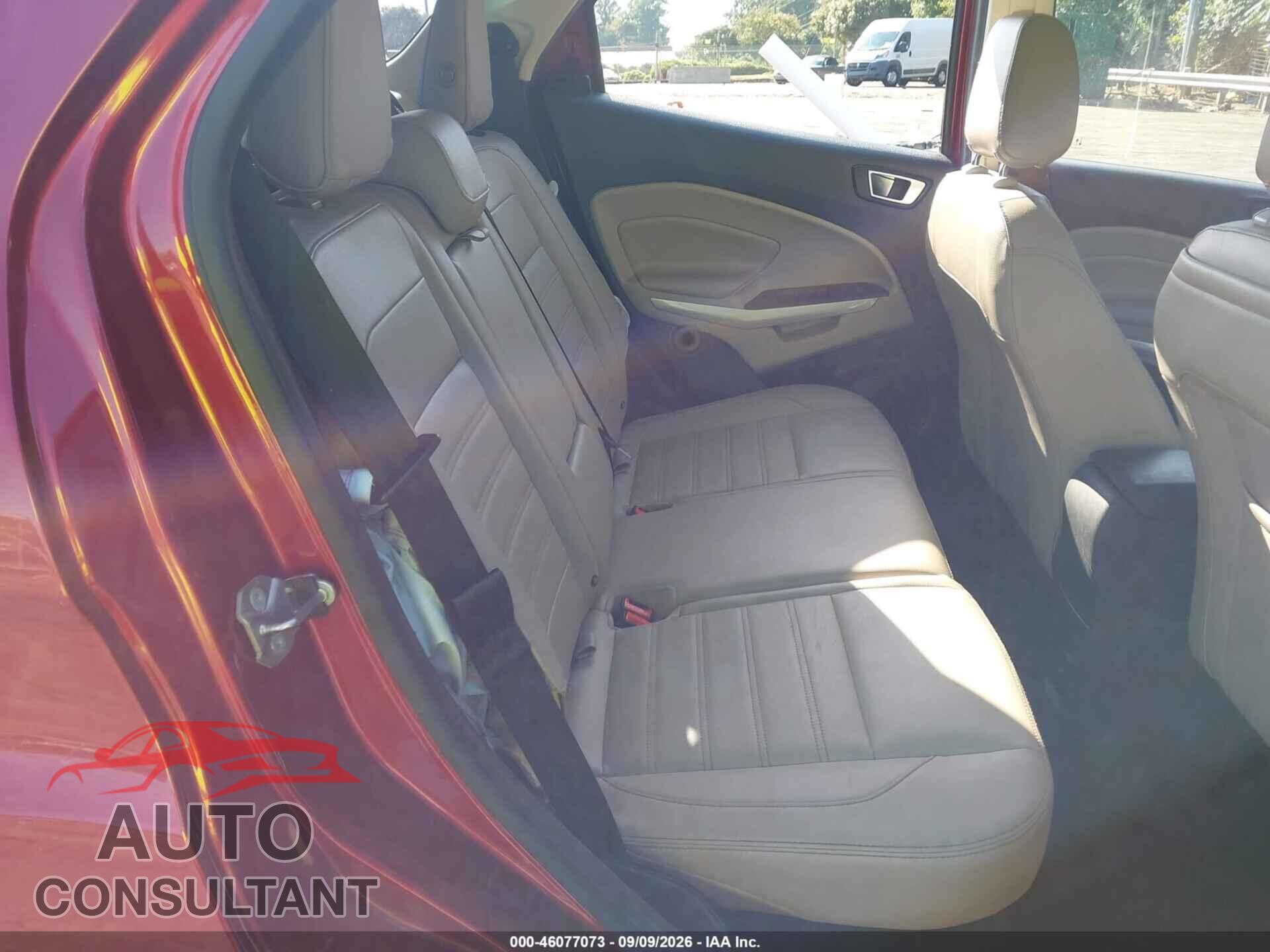 FORD ECOSPORT 2021 - MAJ6S3KL2MC411729