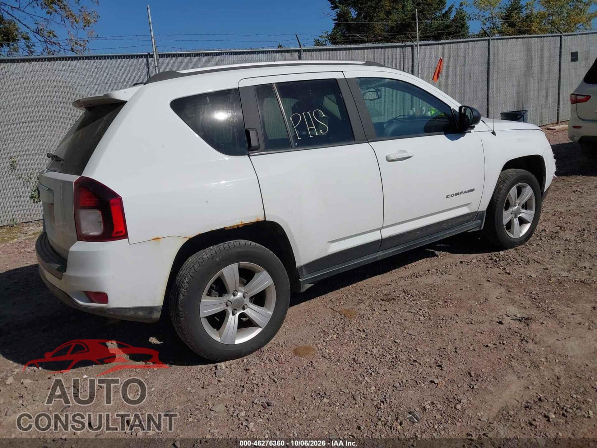 JEEP COMPASS 2016 - 1C4NJDBB2GD501967