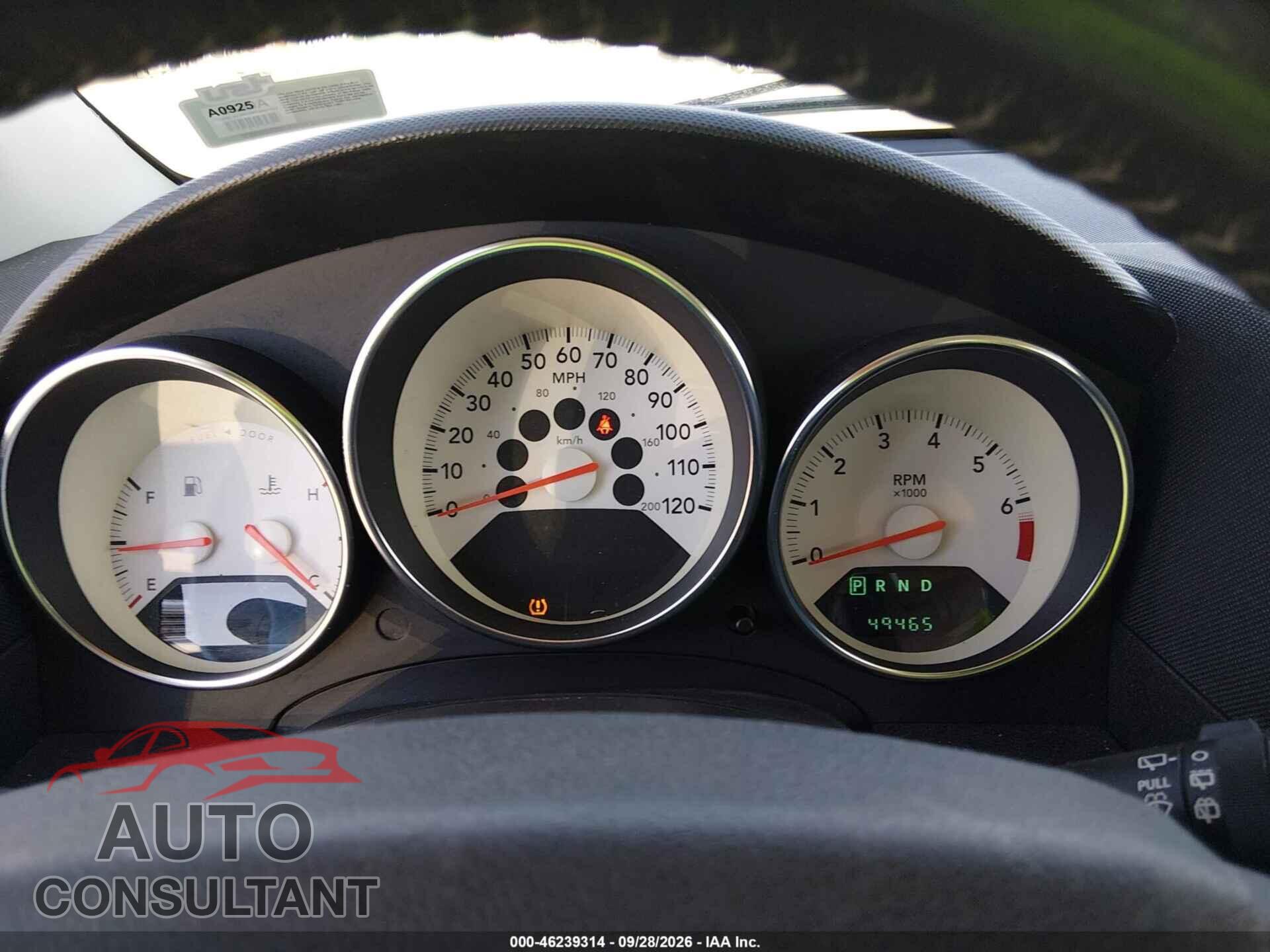 DODGE CALIBER 2009 - 1B3HB78B39D101701