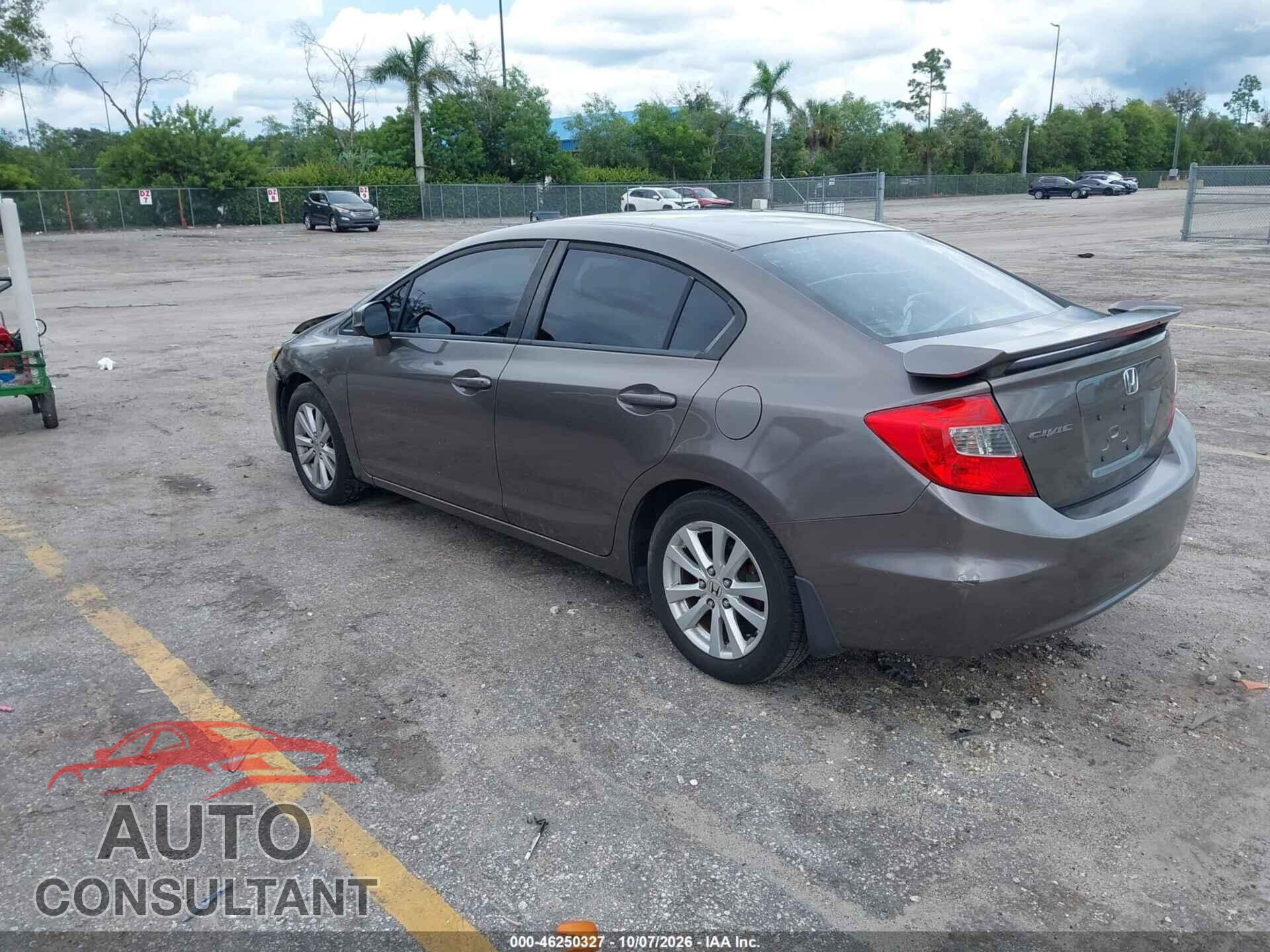 HONDA CIVIC 2012 - 2HGFB2F82CH534986