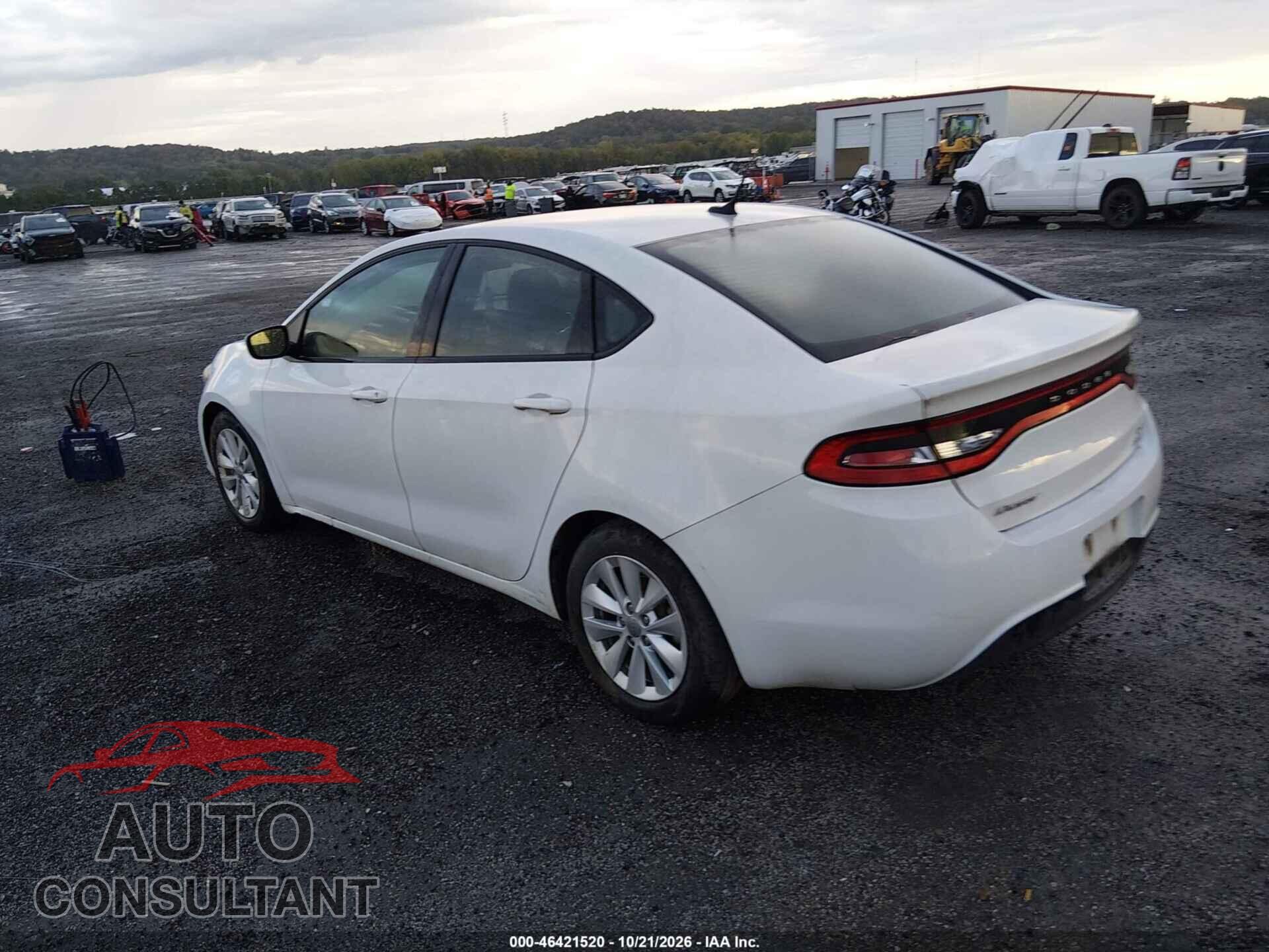 DODGE DART 2014 - 1C3CDFBB3ED883597