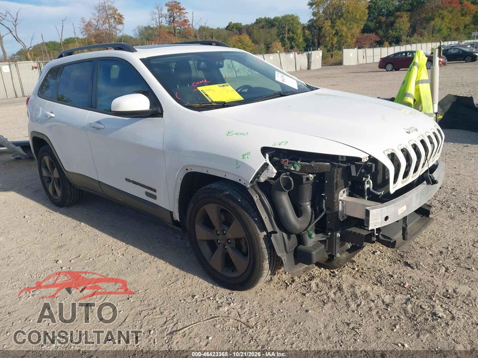 JEEP CHEROKEE 2016 - 1C4PJMCS9GW250814