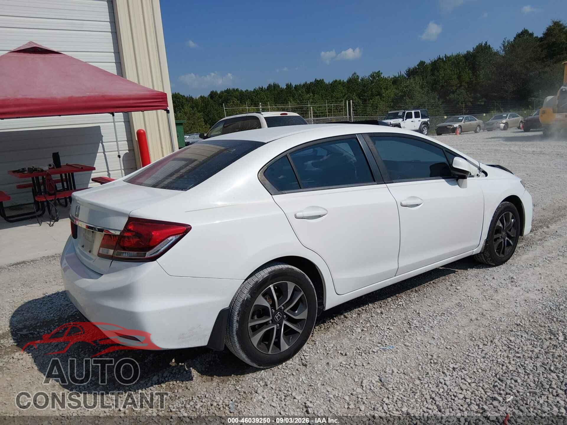 HONDA CIVIC 2013 - 19XFB2F96DE018201