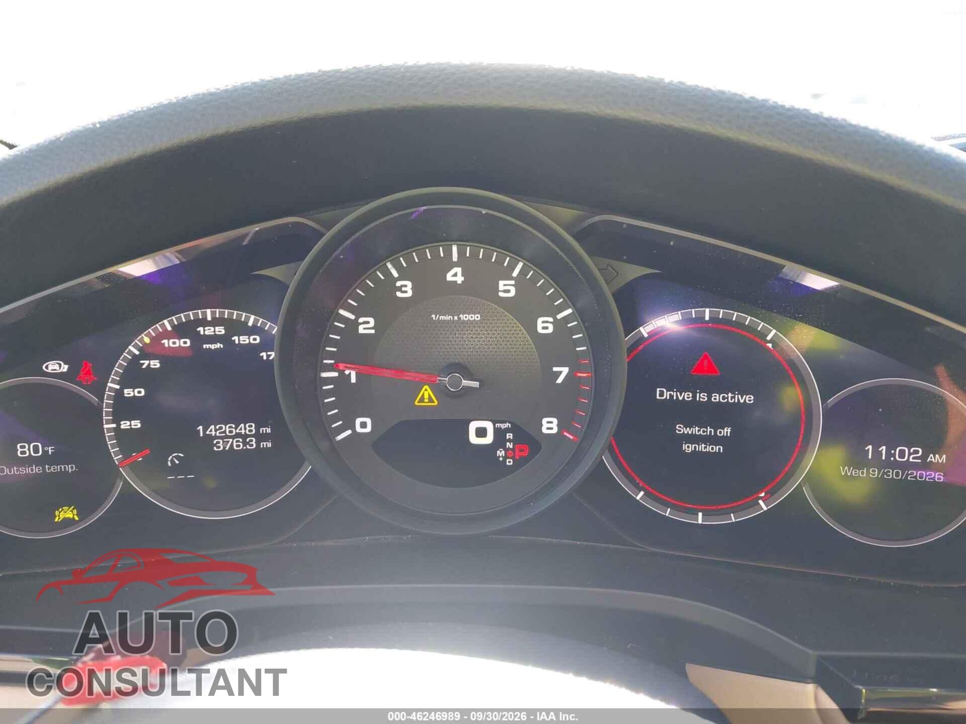 PORSCHE CAYENNE 2021 - WP1AA2AY4MDA02705