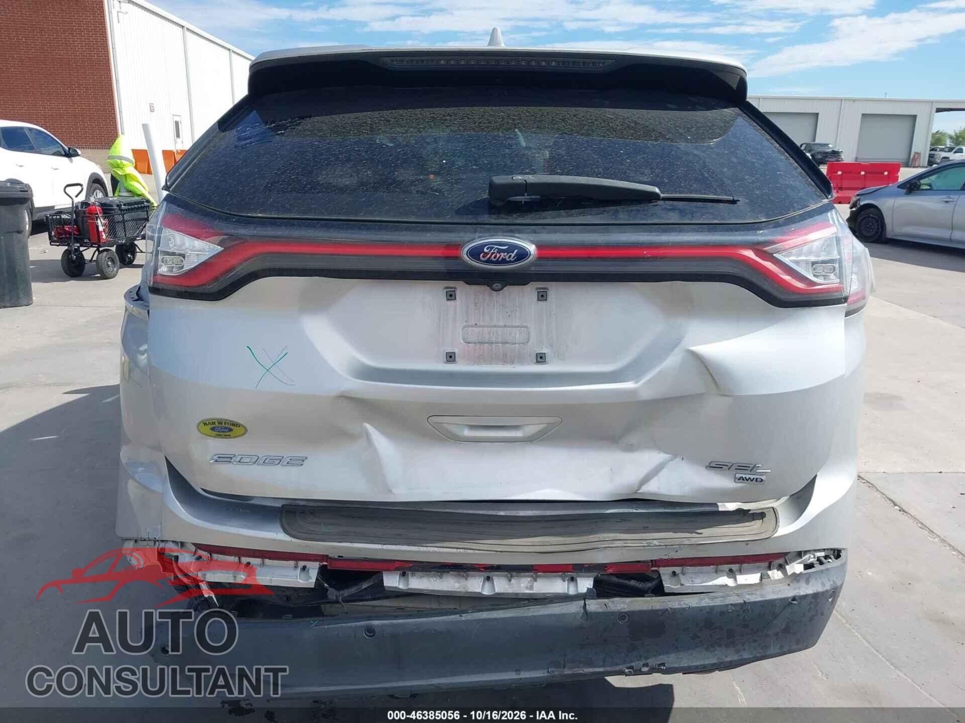 FORD EDGE 2017 - 2FMPK4J87HBC17152