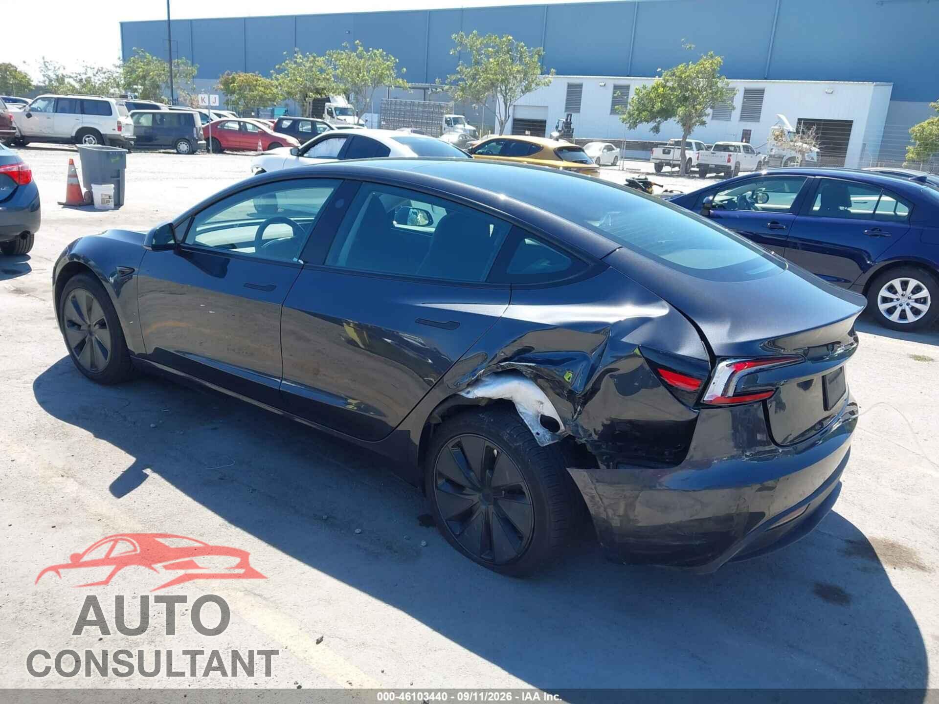 TESLA MODEL 3 2025 - 5YJ3E1EA2SF920724