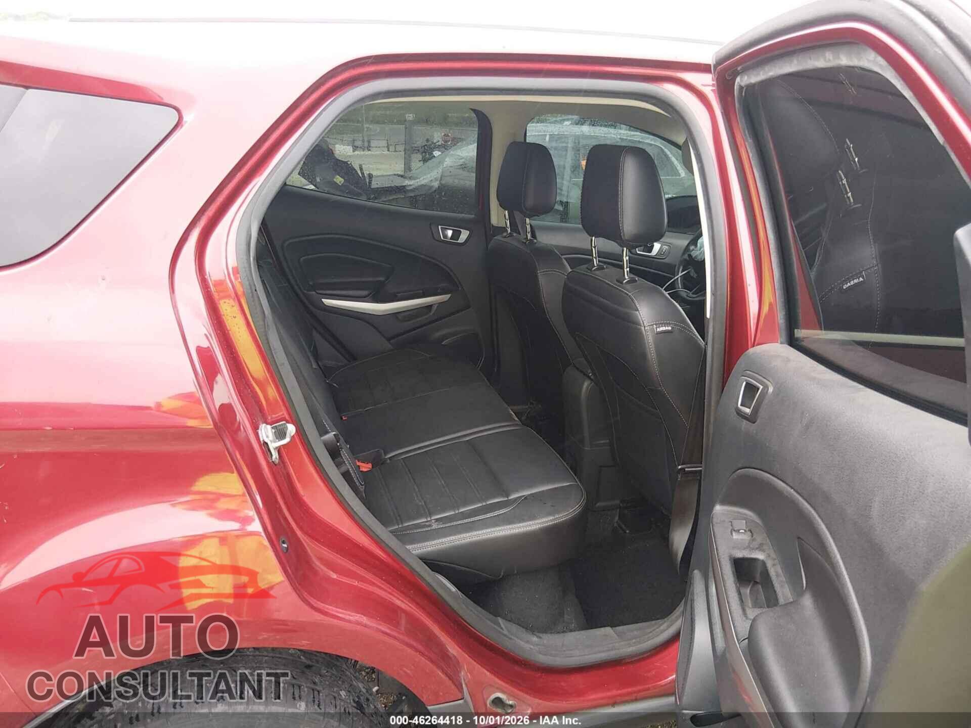 FORD ECOSPORT 2020 - MAJ6S3KL6LC377146