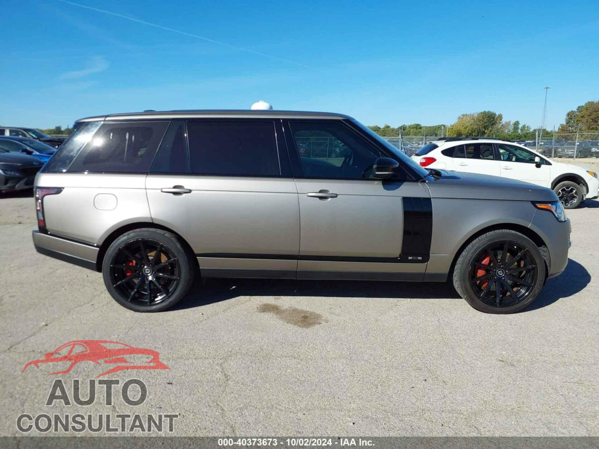 LAND ROVER RANGE ROVER 2014 - SALGS3TF0EA156902