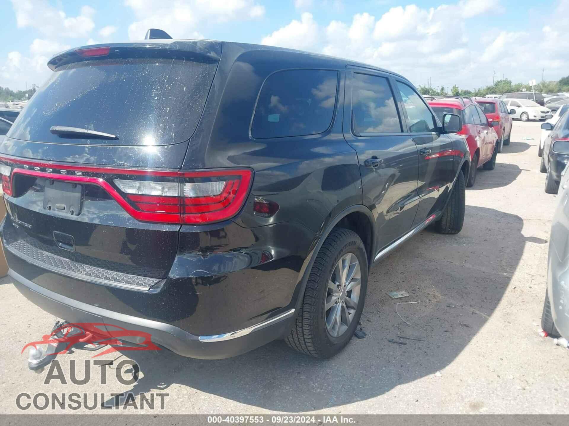 DODGE DURANGO 2017 - 1C4RDJAG1HC723234